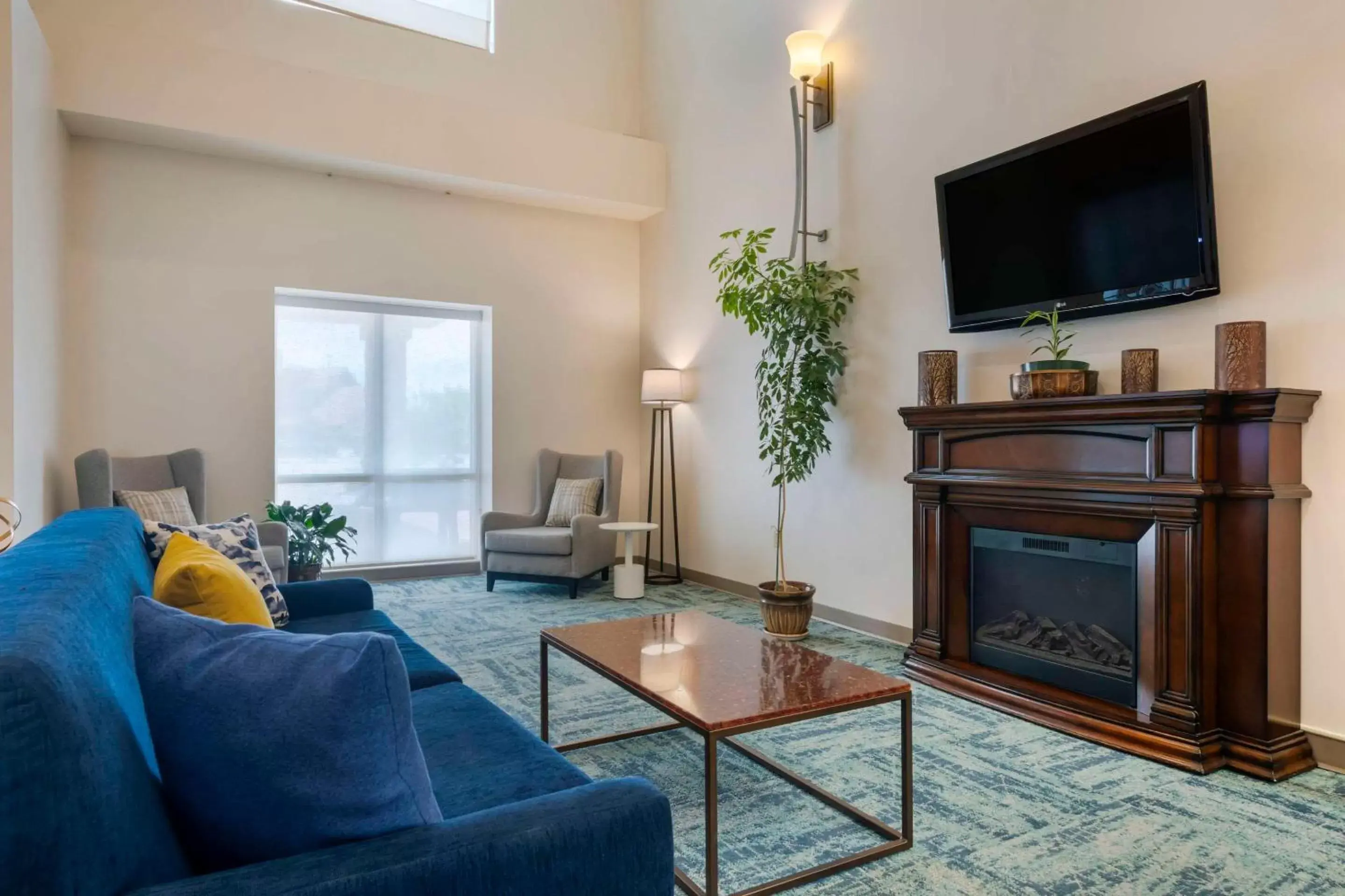 Lobby or reception in Comfort Suites Conference Center Rapid City Lobby or reception in Comfort Suites Conference Center Rapid City