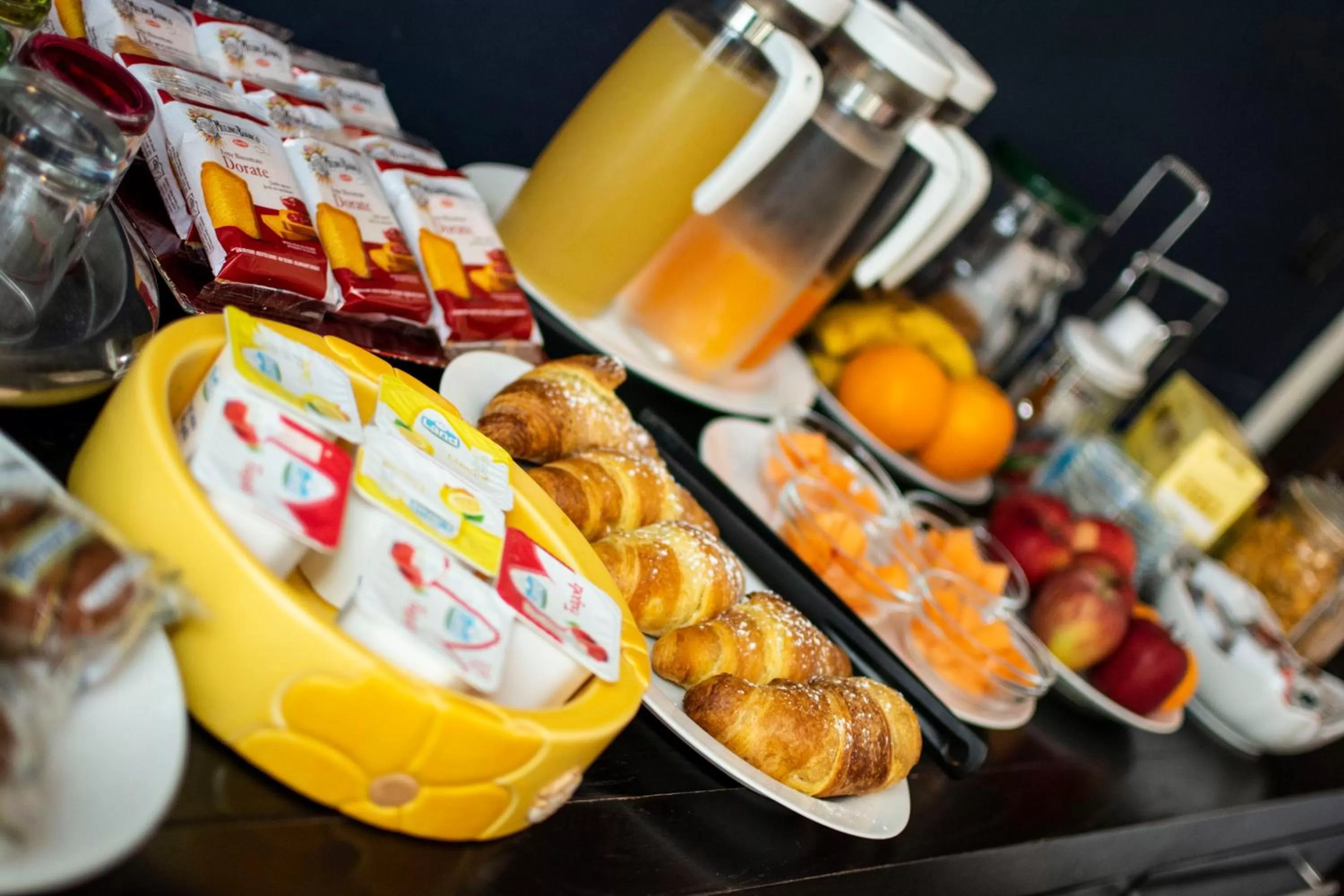 Food and drinks in B&B Opera