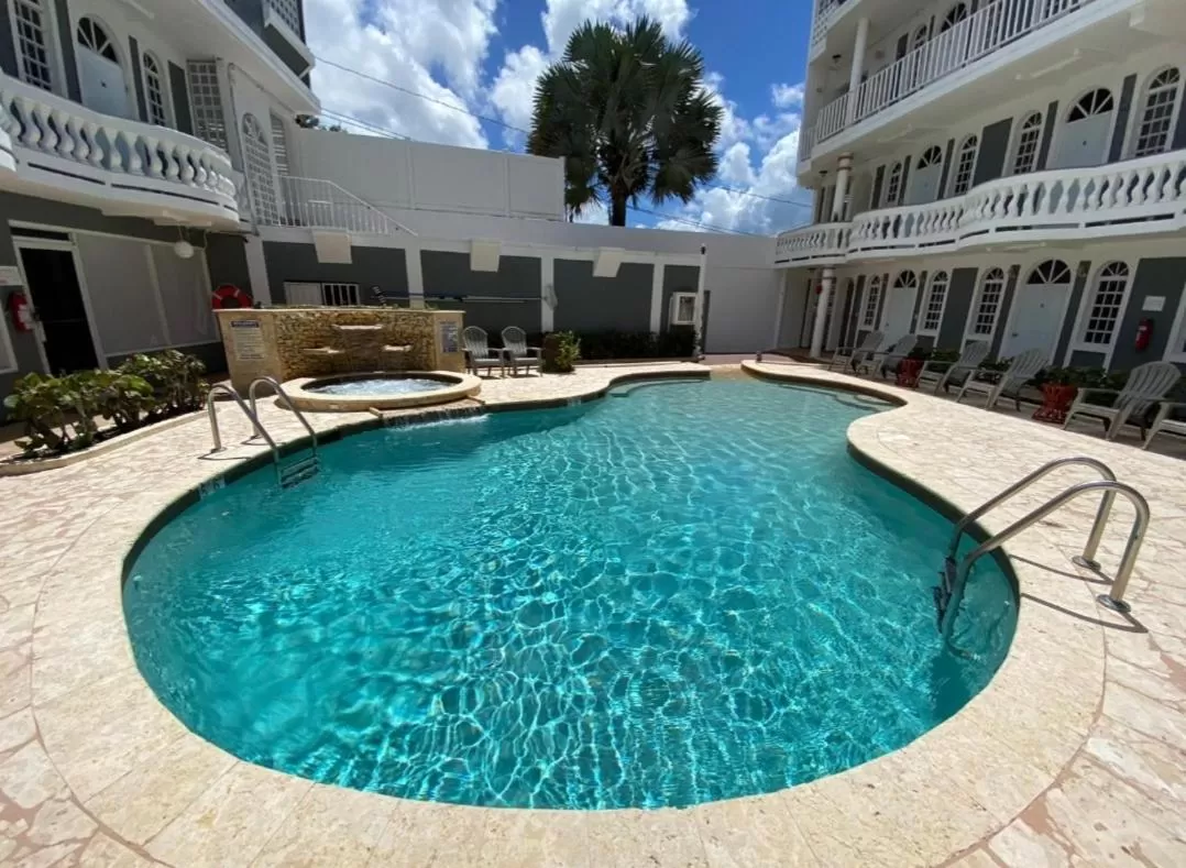 Swimming pool in The Village Inn