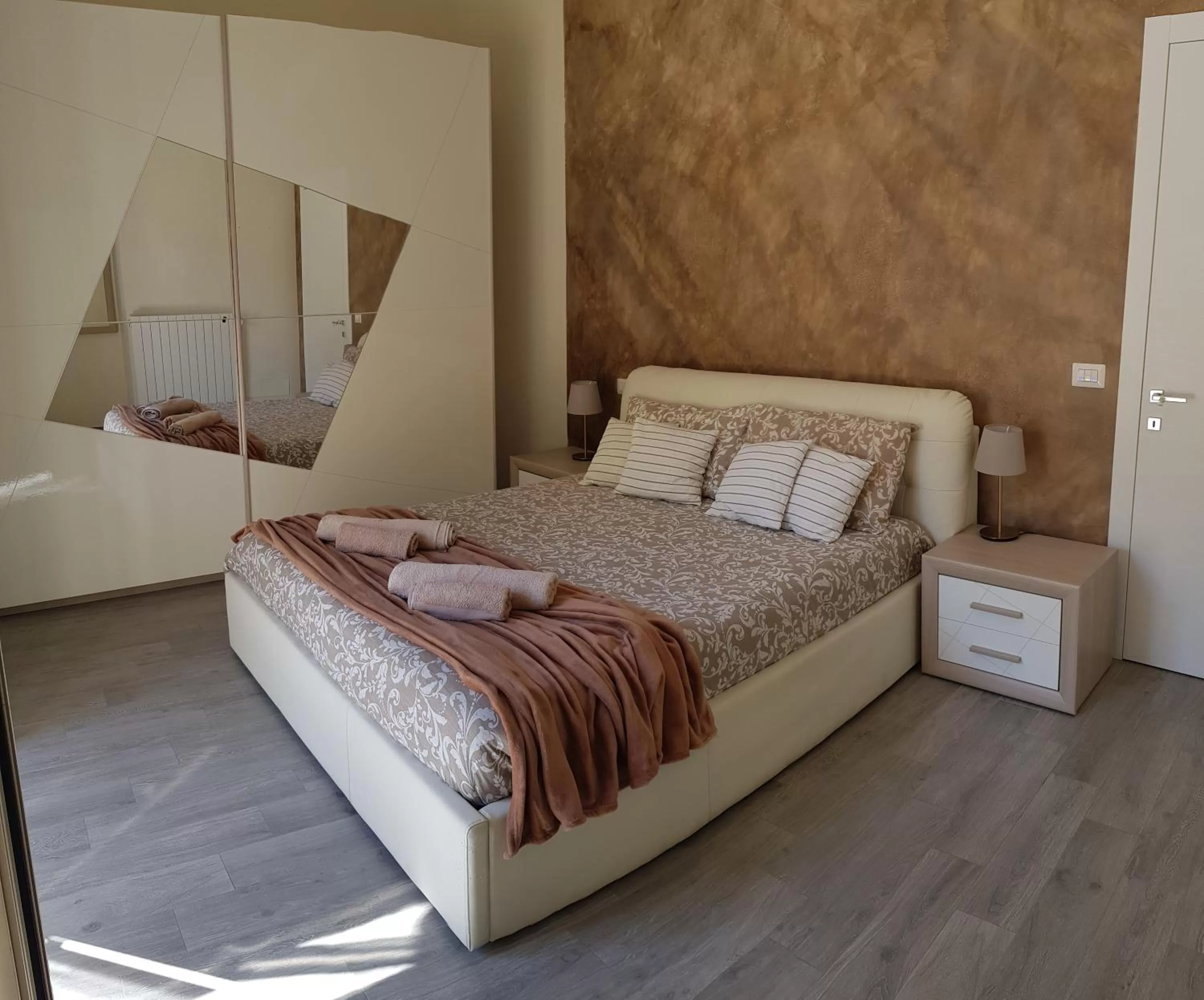 Bed in BeB Bari Napoli