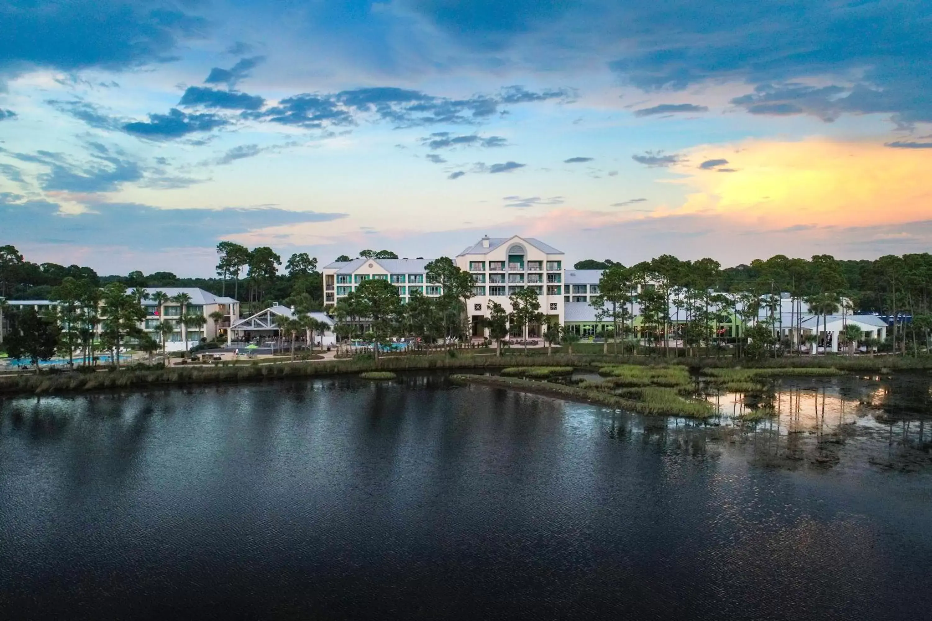 Natural landscape in Bluegreen's Bayside Resort and Spa at Panama City Beach