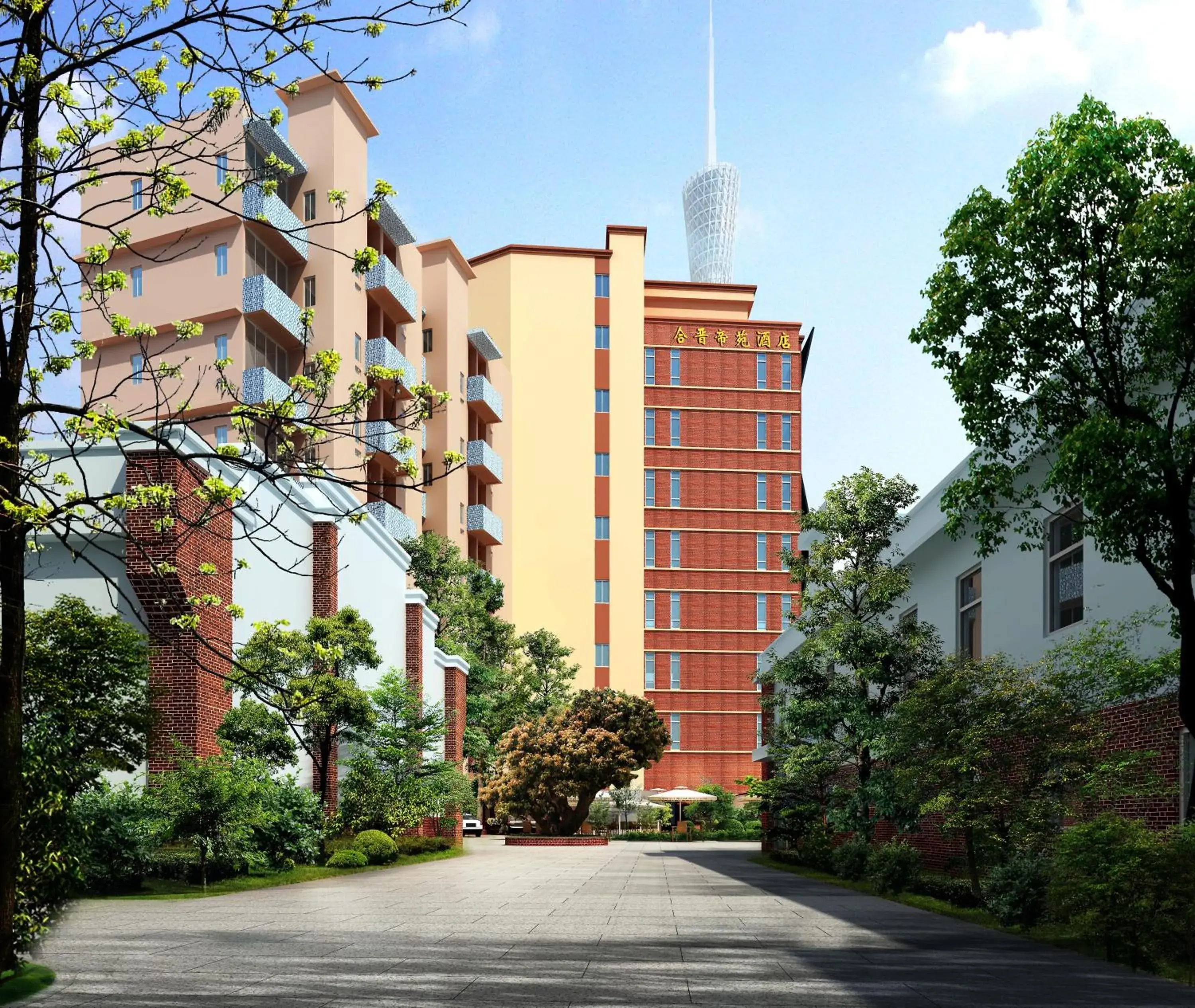 Garden, Property Building in Guangzhou The Royal Garden Hotel Garden, Property Building in Guangzhou The Royal Garden Hotel