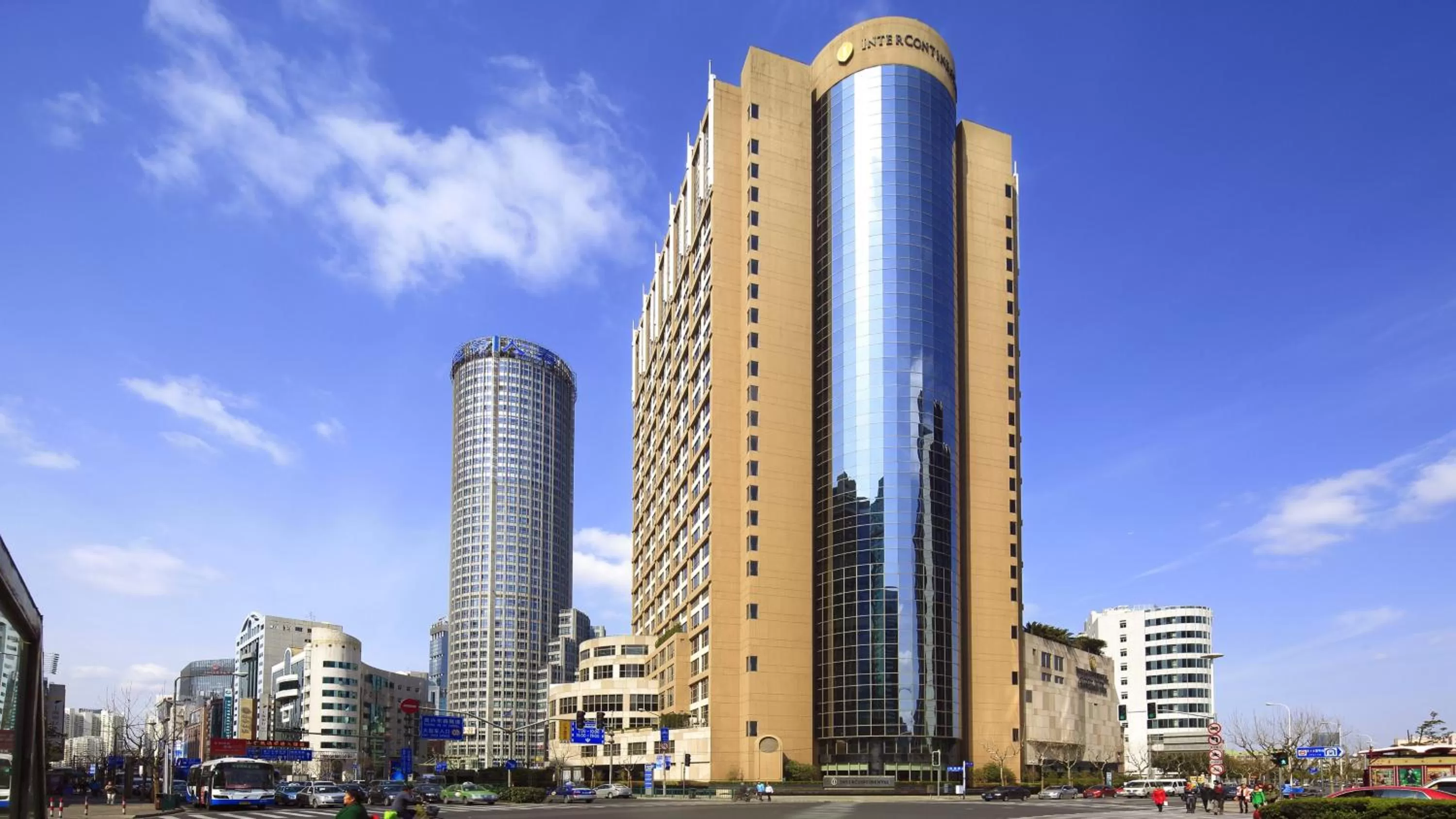 Property building in InterContinental Shanghai Pudong by IHG