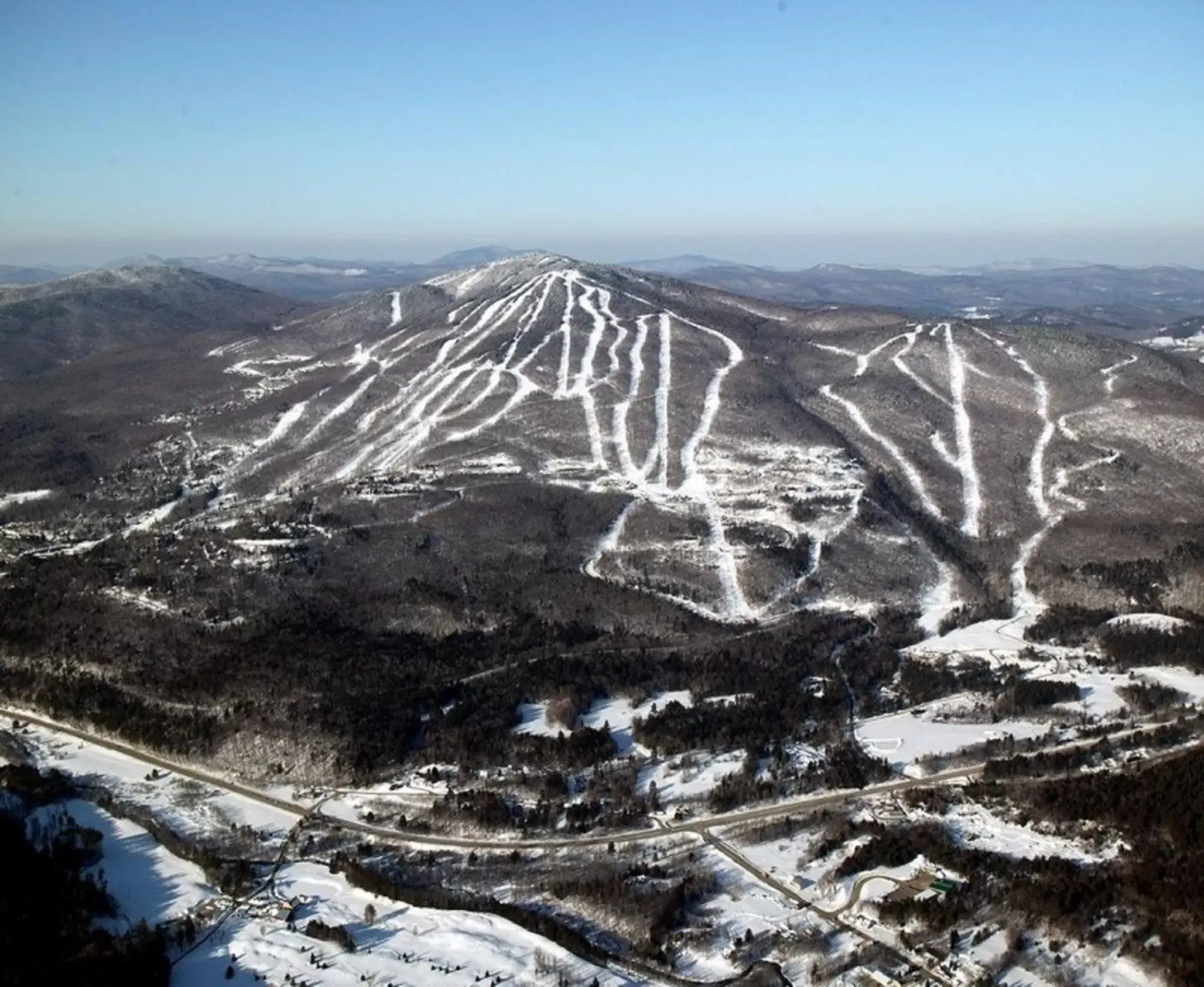 Area and facilities, Winter in Winterplace on Okemo Mountain