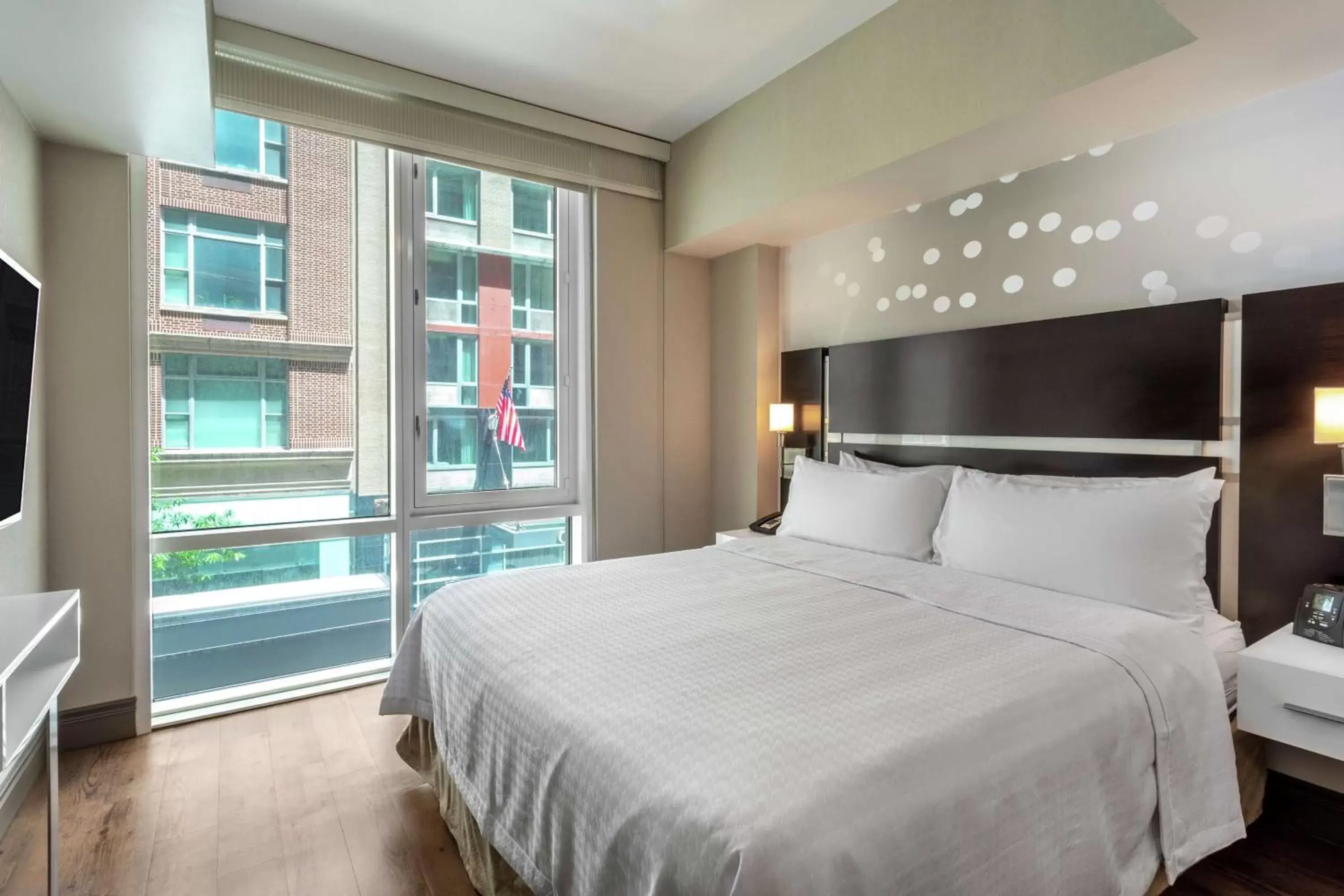 Bed in Homewood Suites Midtown Manhattan Times Square South