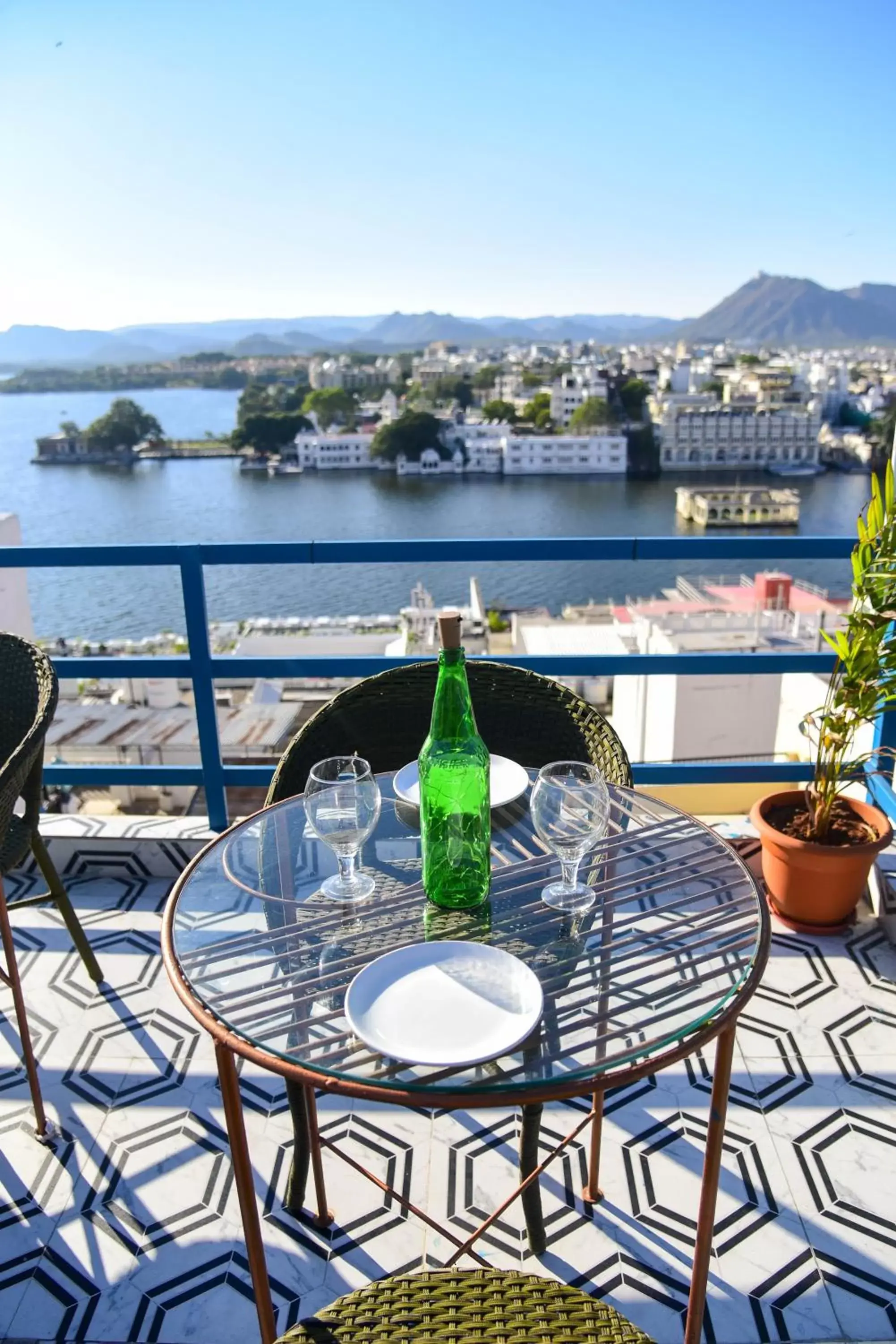 Lake view in Hotel Casa by the lake Lake view in Hotel Casa by the lake