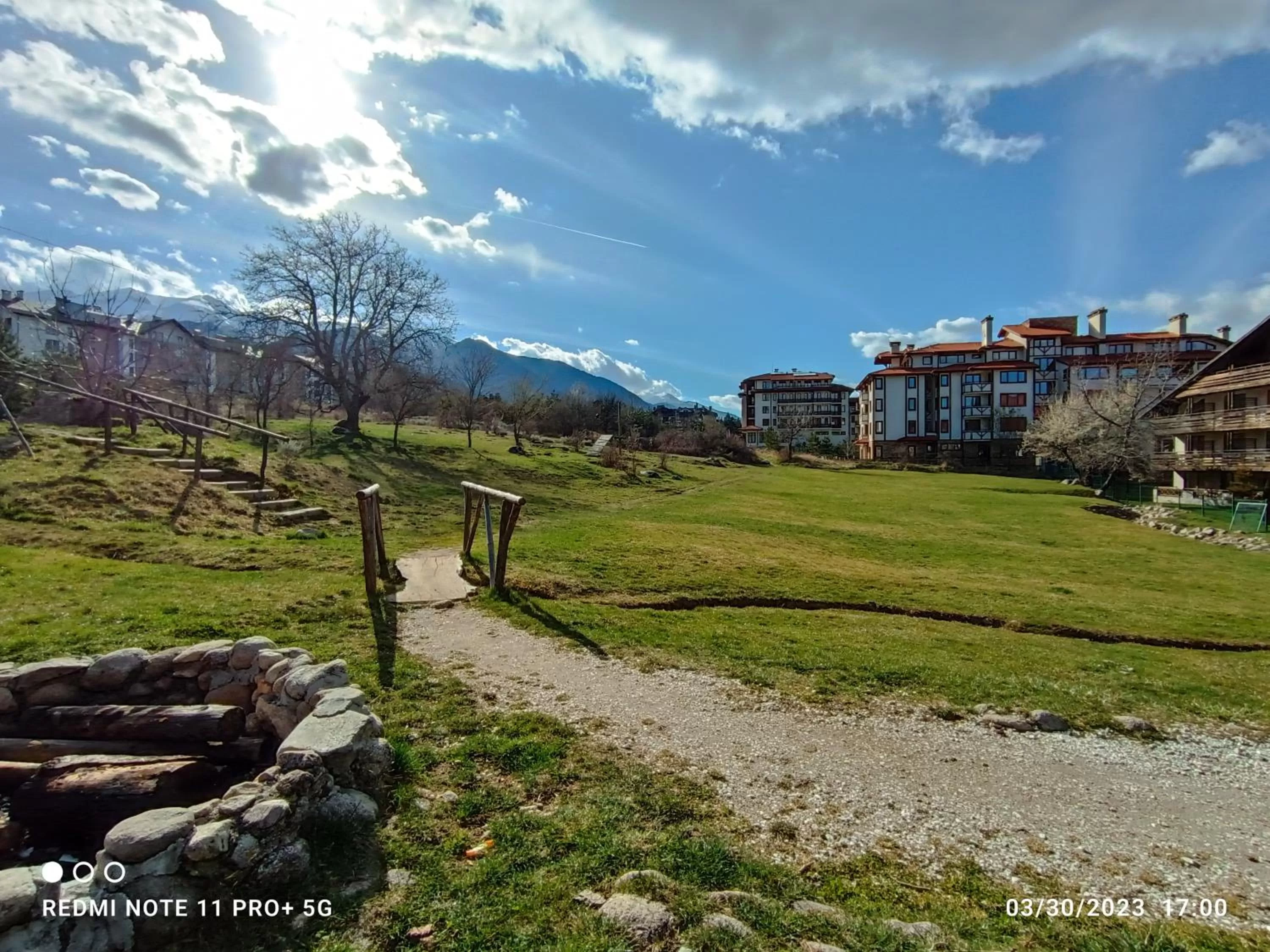 BBQ facilities in Studio D06, Green Life Bansko