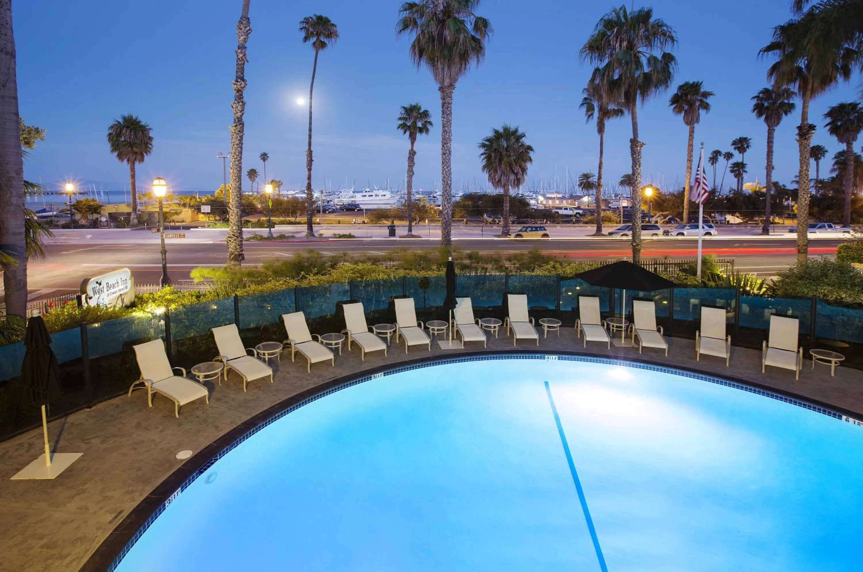 Swimming pool in West Beach Inn, a Coast Hotel