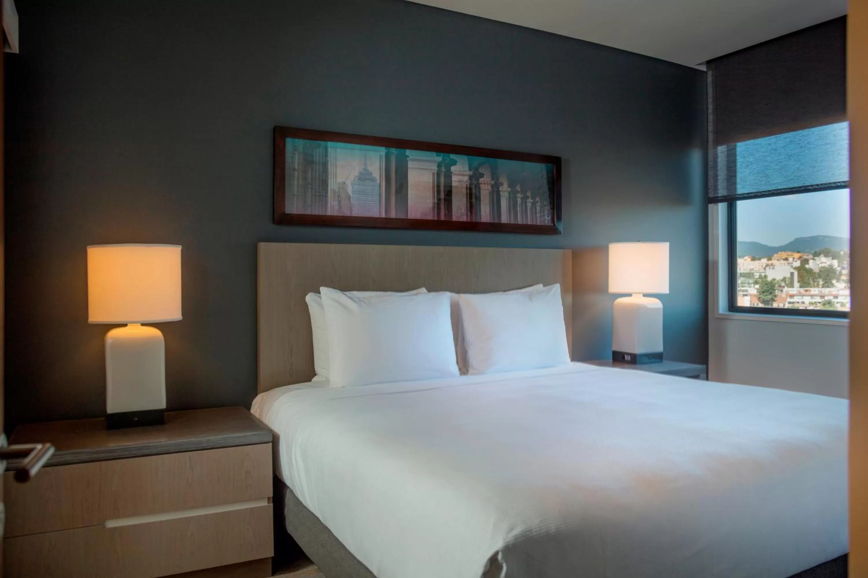 Bedroom, Bed in Hyatt House Mexico City Santa Fe