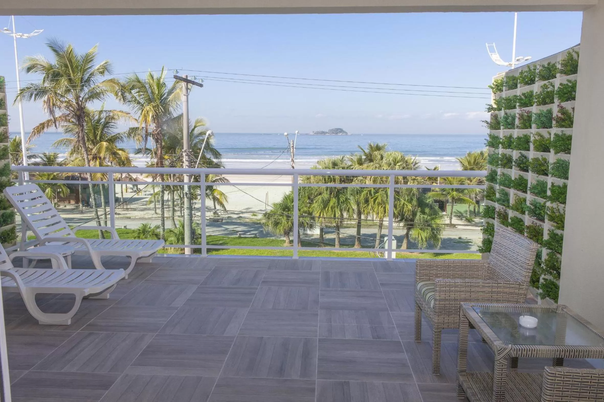 Balcony/Terrace in Hotel Vicino al Mare - Frente mar