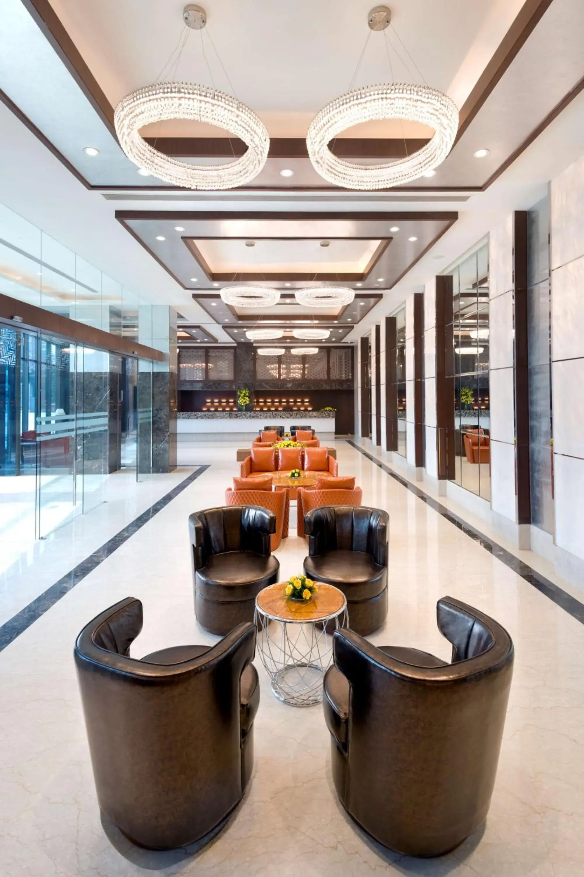 Lobby or reception in Radisson Blu Gorakhpur