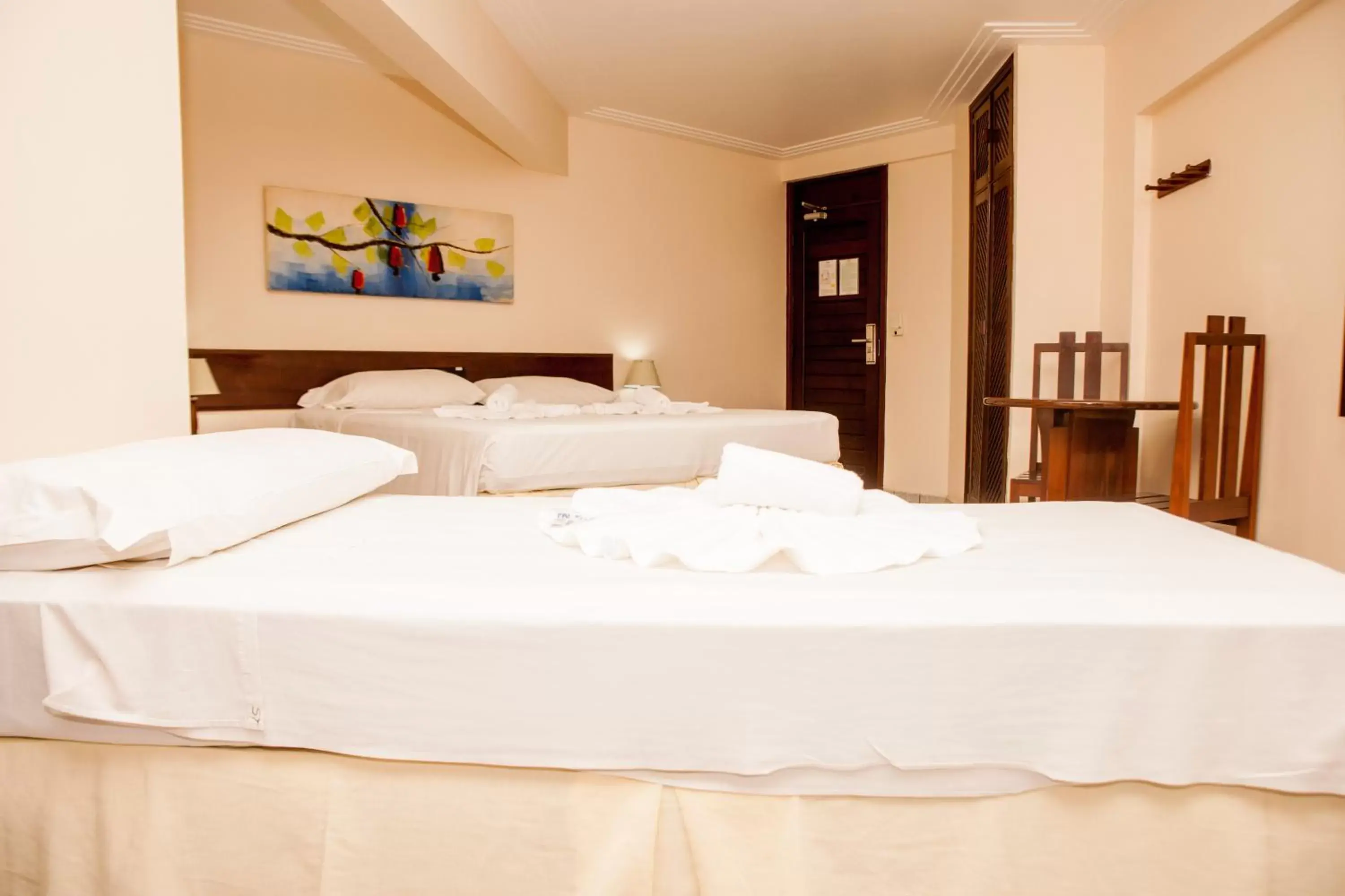 Bed in Pizzato Praia Hotel
