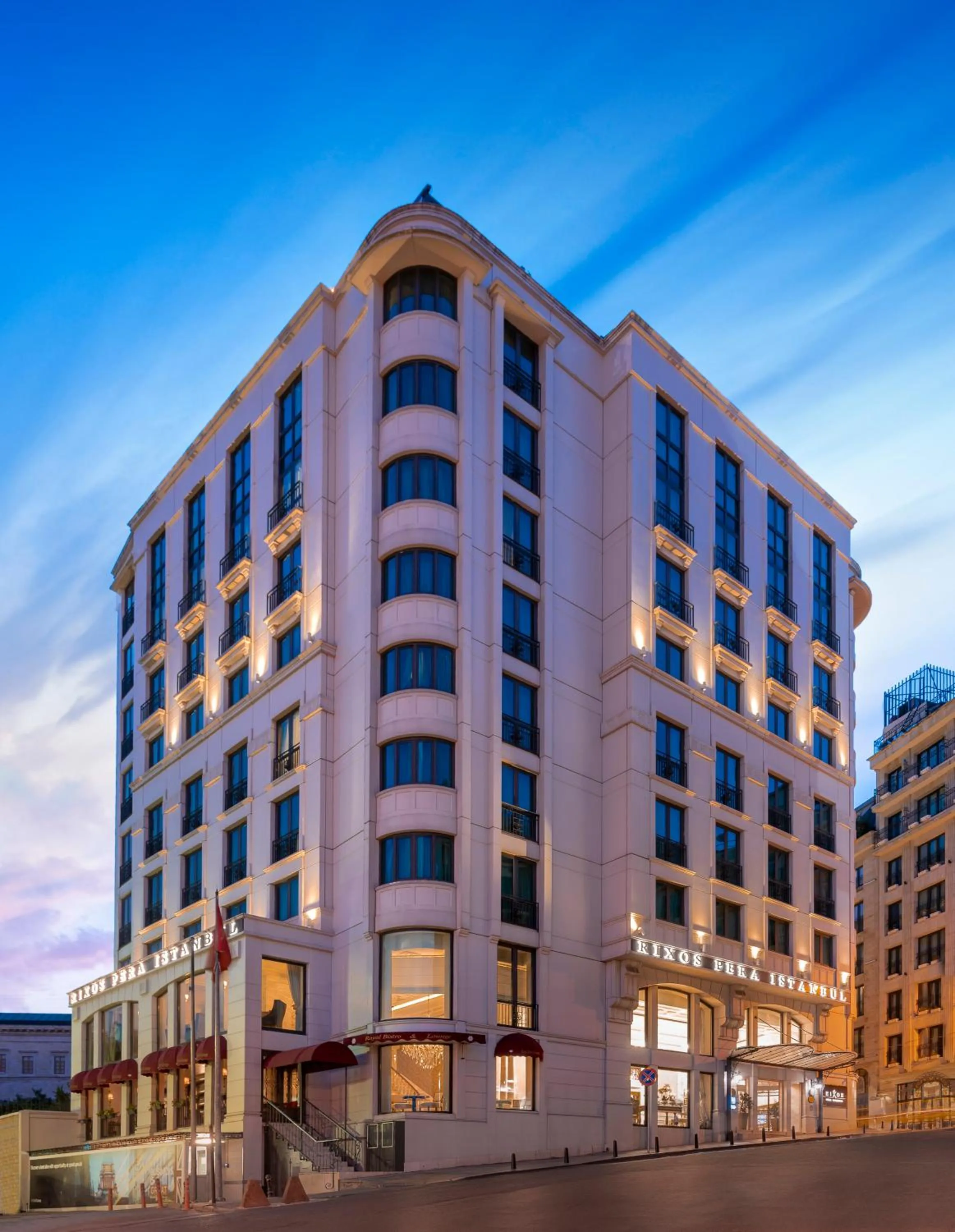 Facade/entrance in Rixos Pera Istanbul