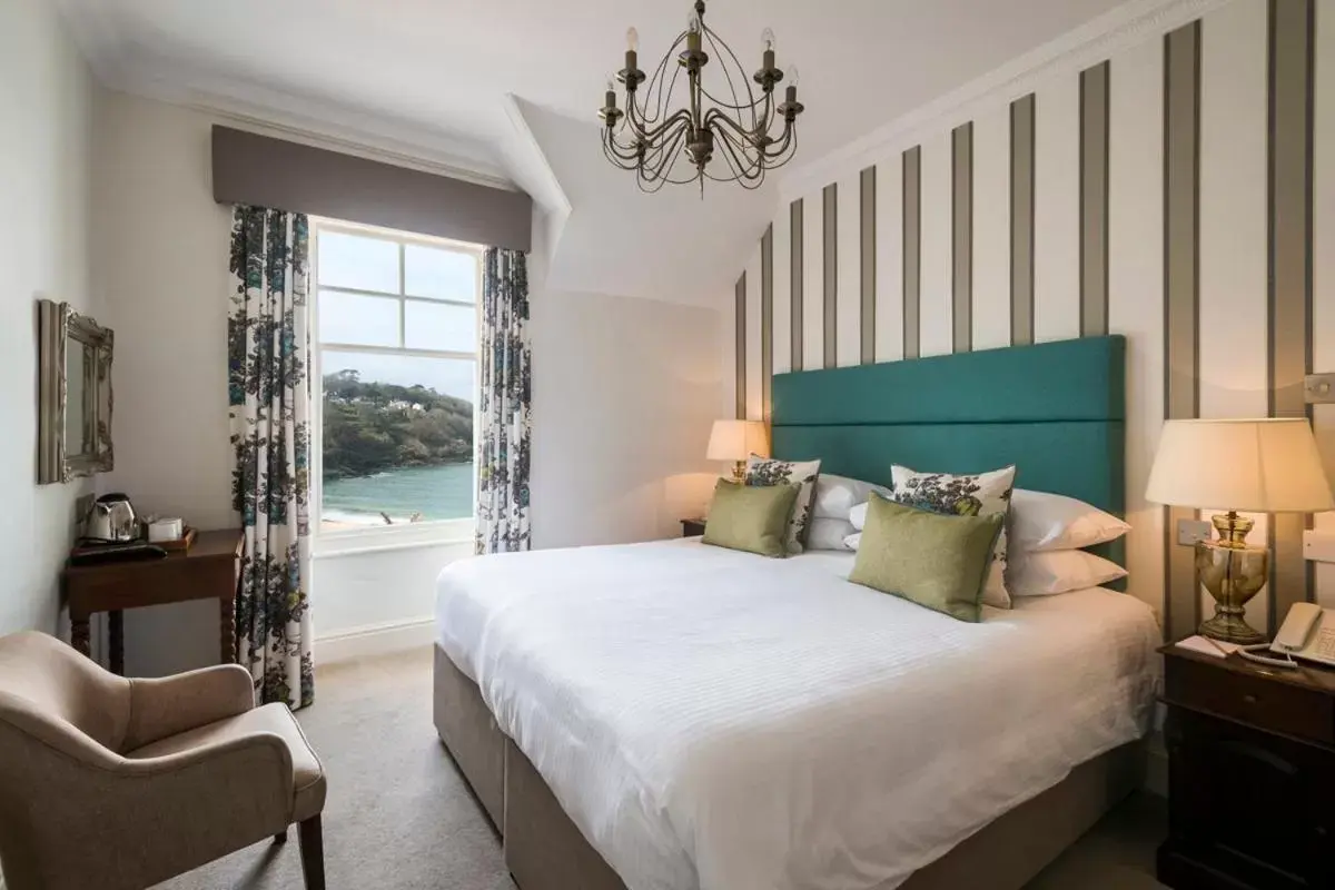 Bed in Carbis Bay and Spa Hotel