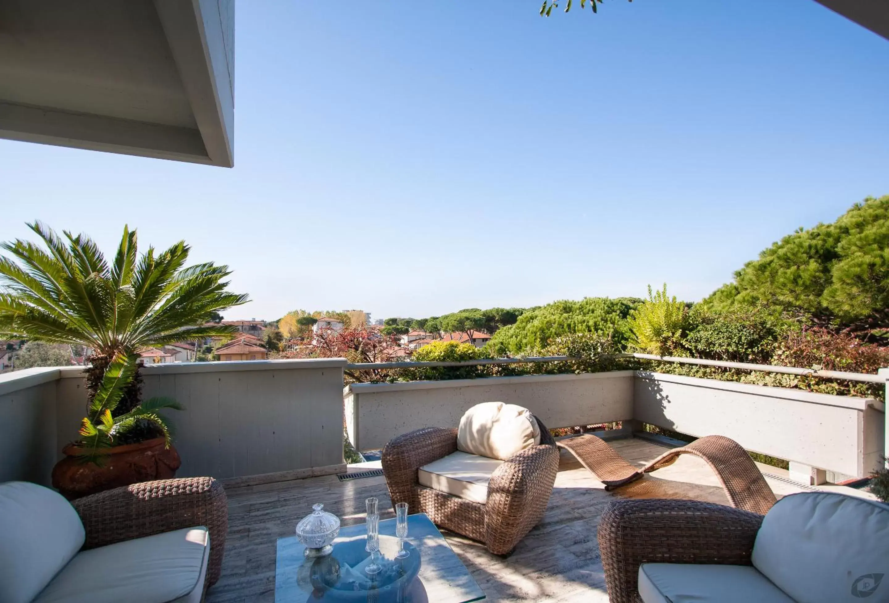 Balcony/Terrace in Verdeluna ApartHotel