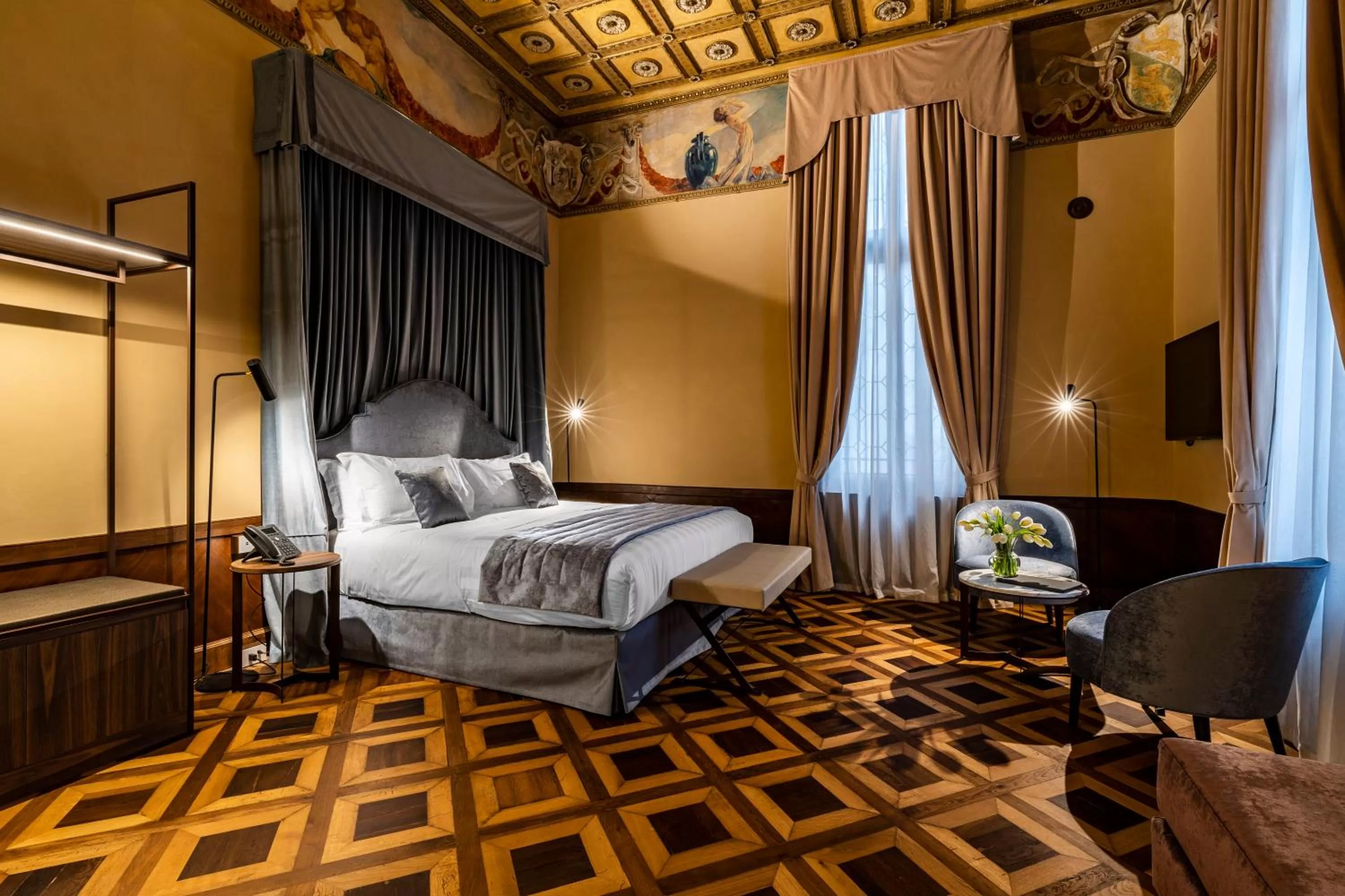 Bedroom, Bed in Palazzo Keller