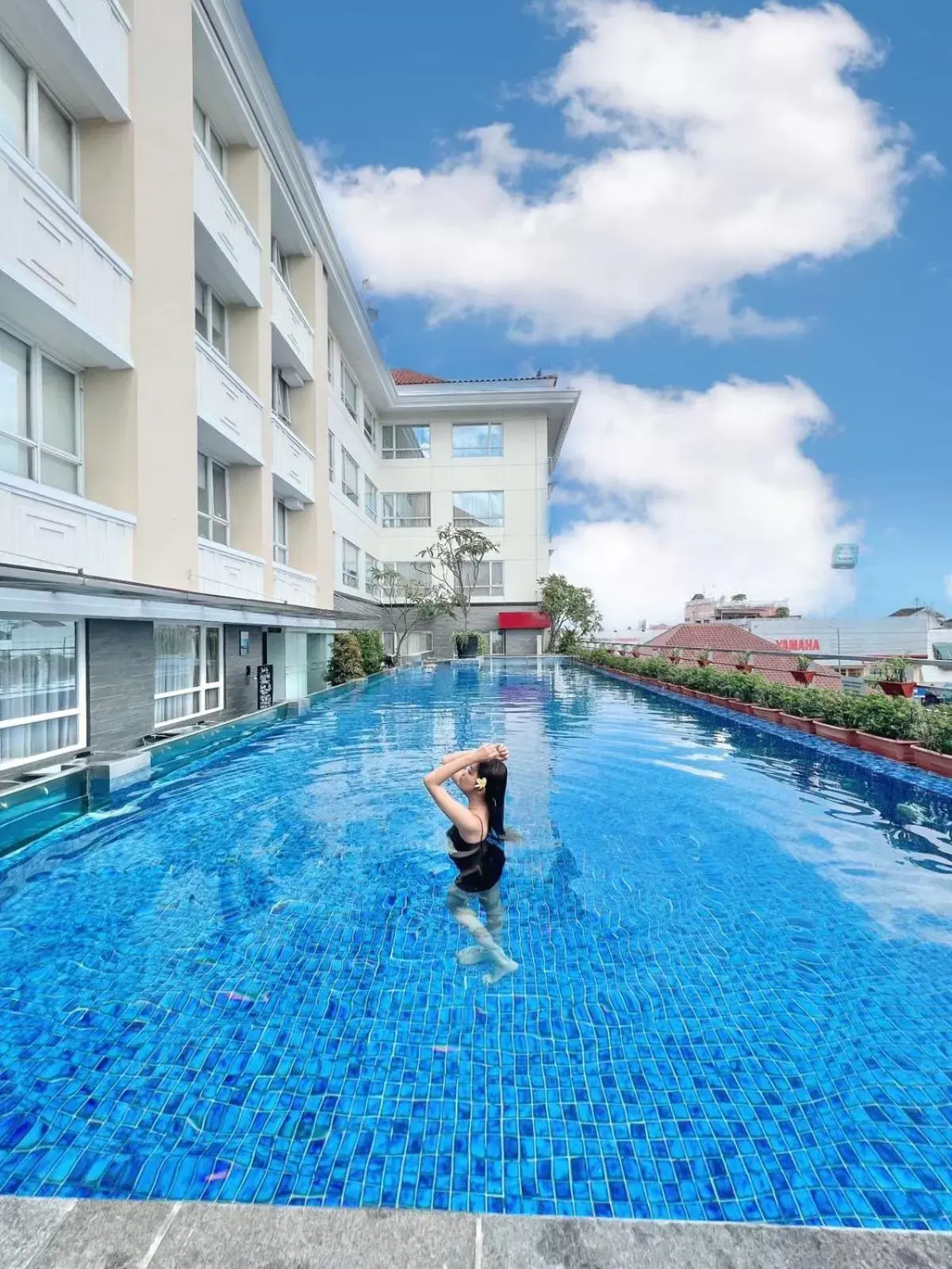 Swimming Pool in Grand Zuri Malioboro