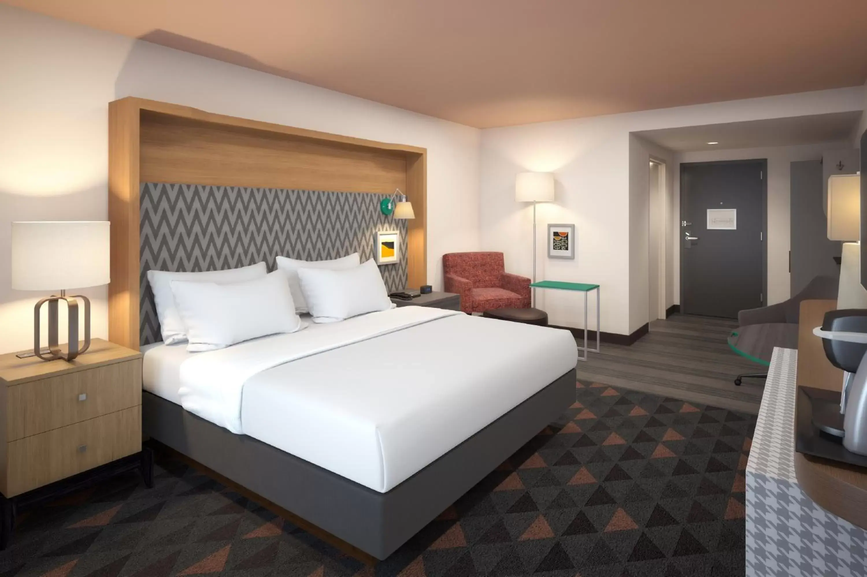 Bedroom, Bed in Holiday Inn Hotel & Suites - Decatur, an IHG Hotel