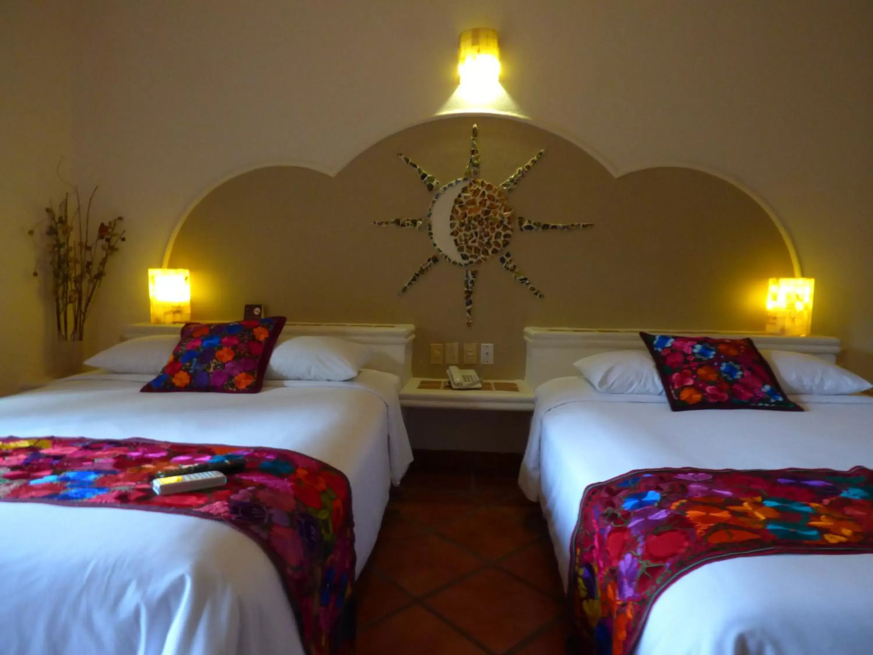 Bed in Hotel Riviera Del Sol