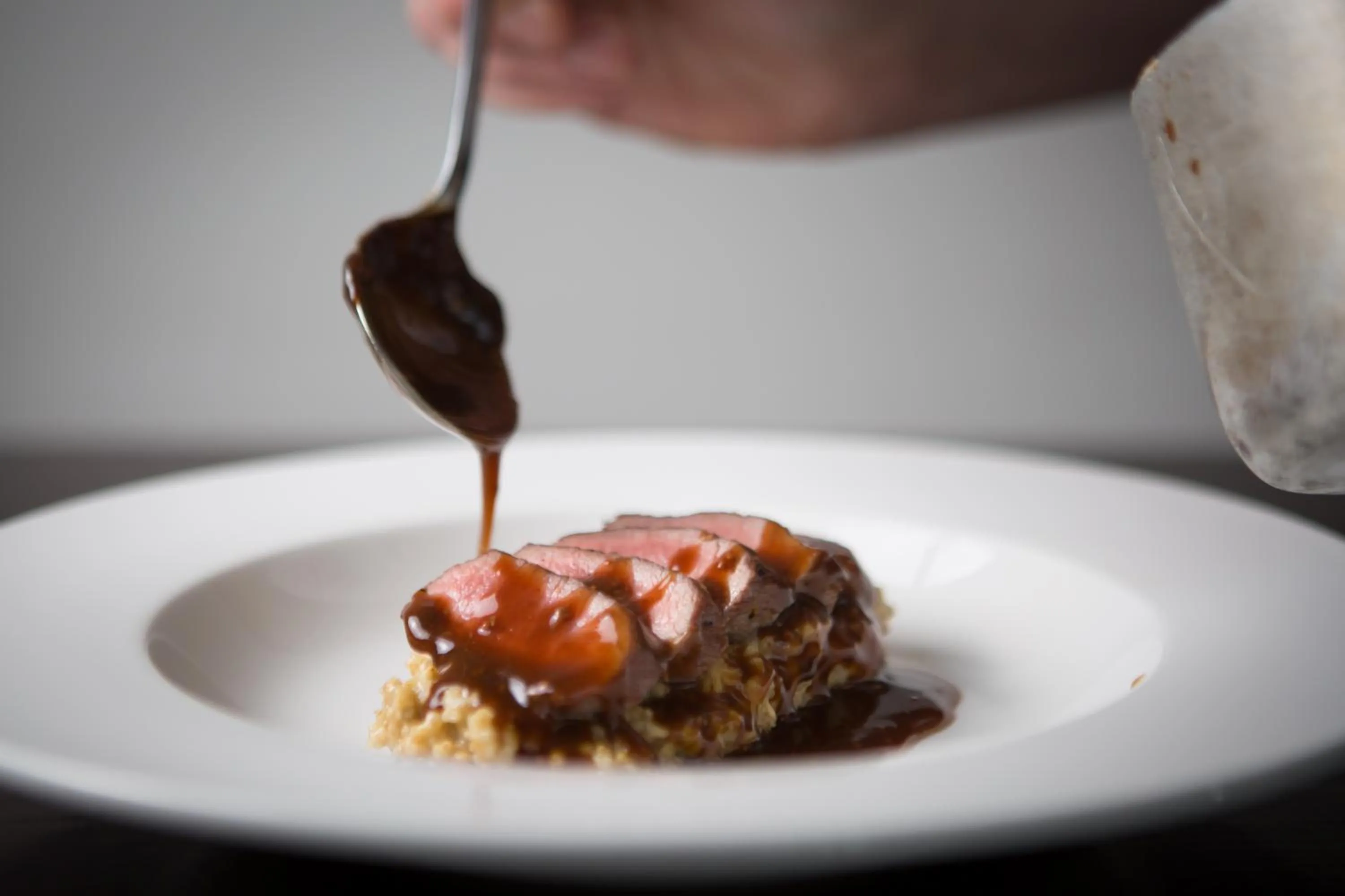 Food close-up in Sherbrooke Castle Hotel