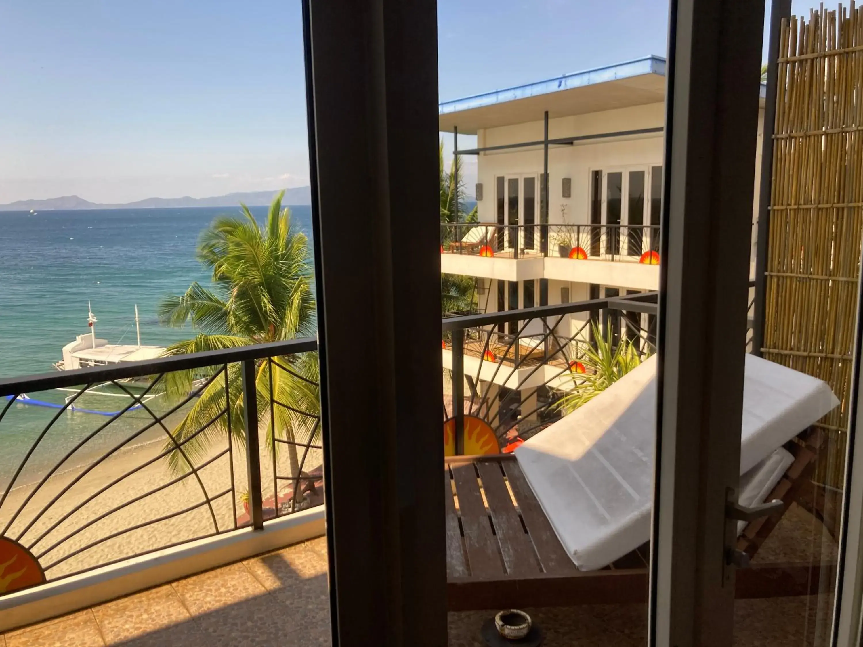 Balcony/Terrace in Sunset At Aninuan Beach Resort