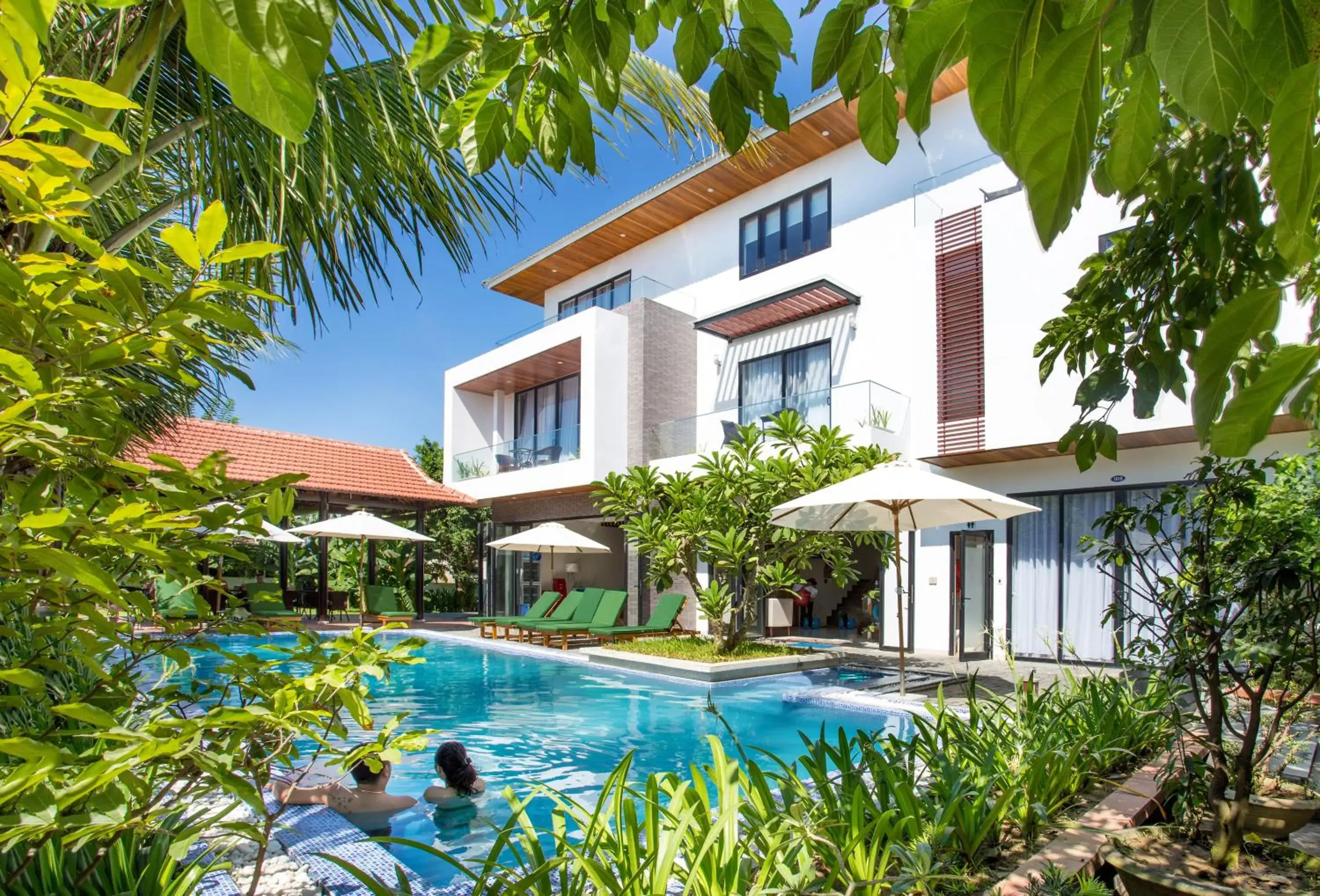 Swimming pool, Property Building in Hoi An Reverie Villas