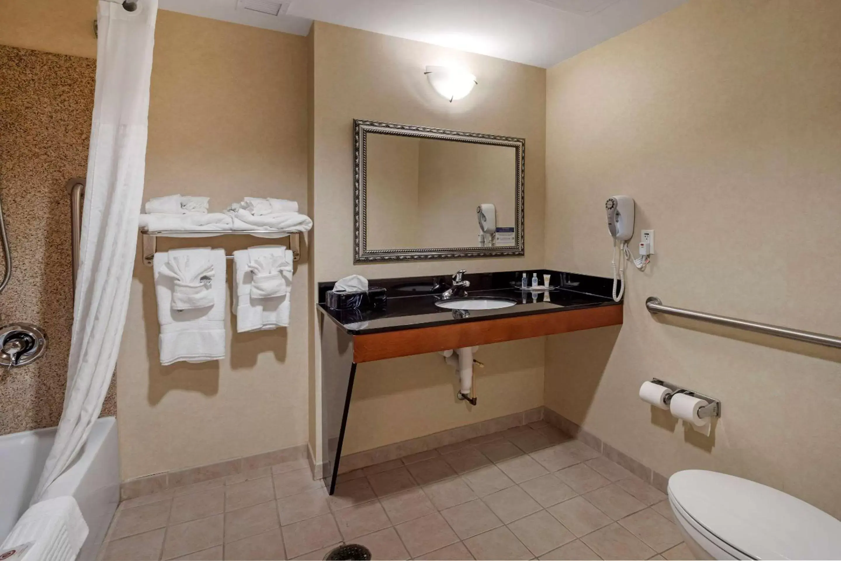 Photo of the whole room, Bathroom in Comfort Suites Fredericksburg North