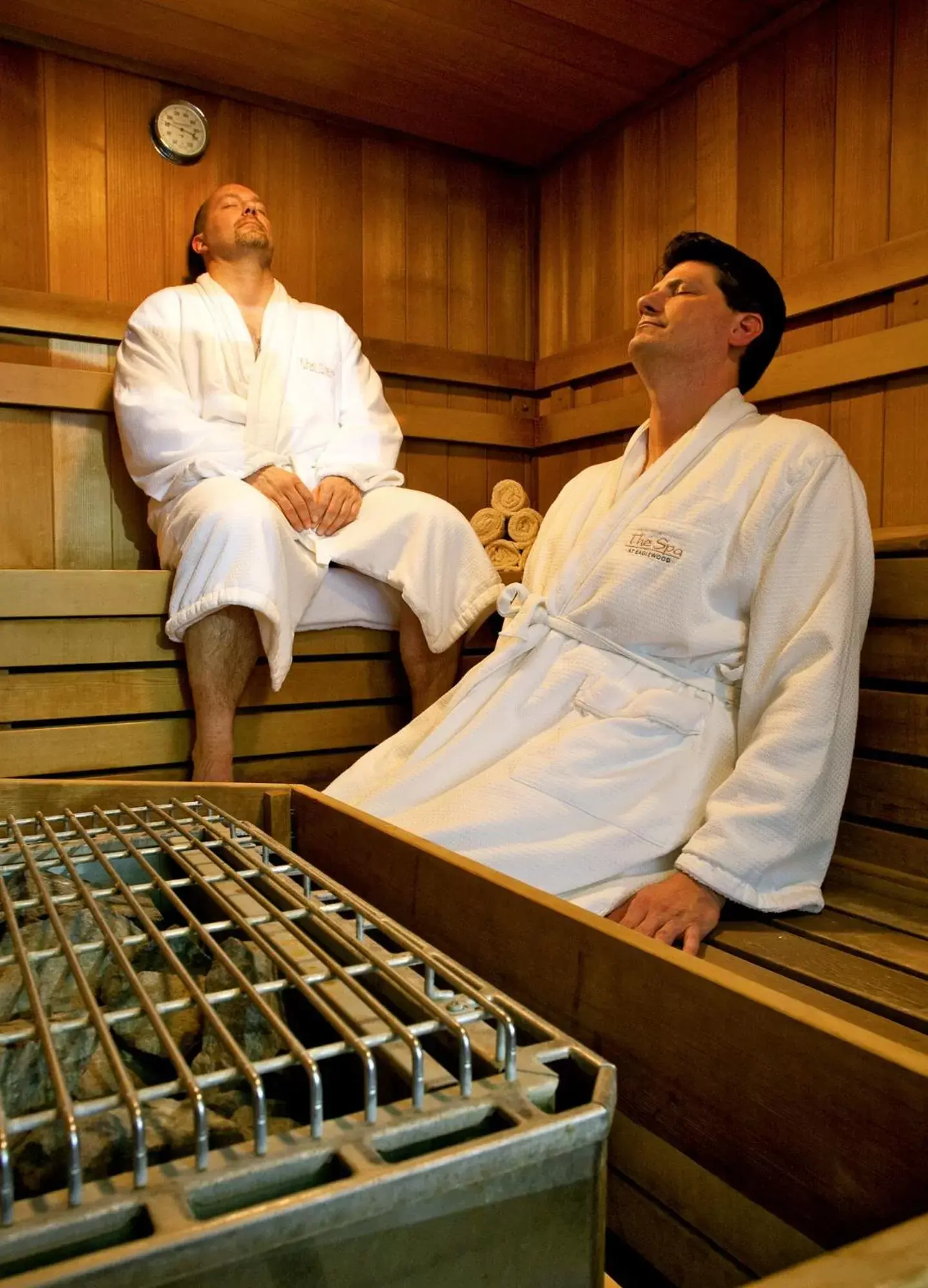 Sauna in Eaglewood Resort & Spa