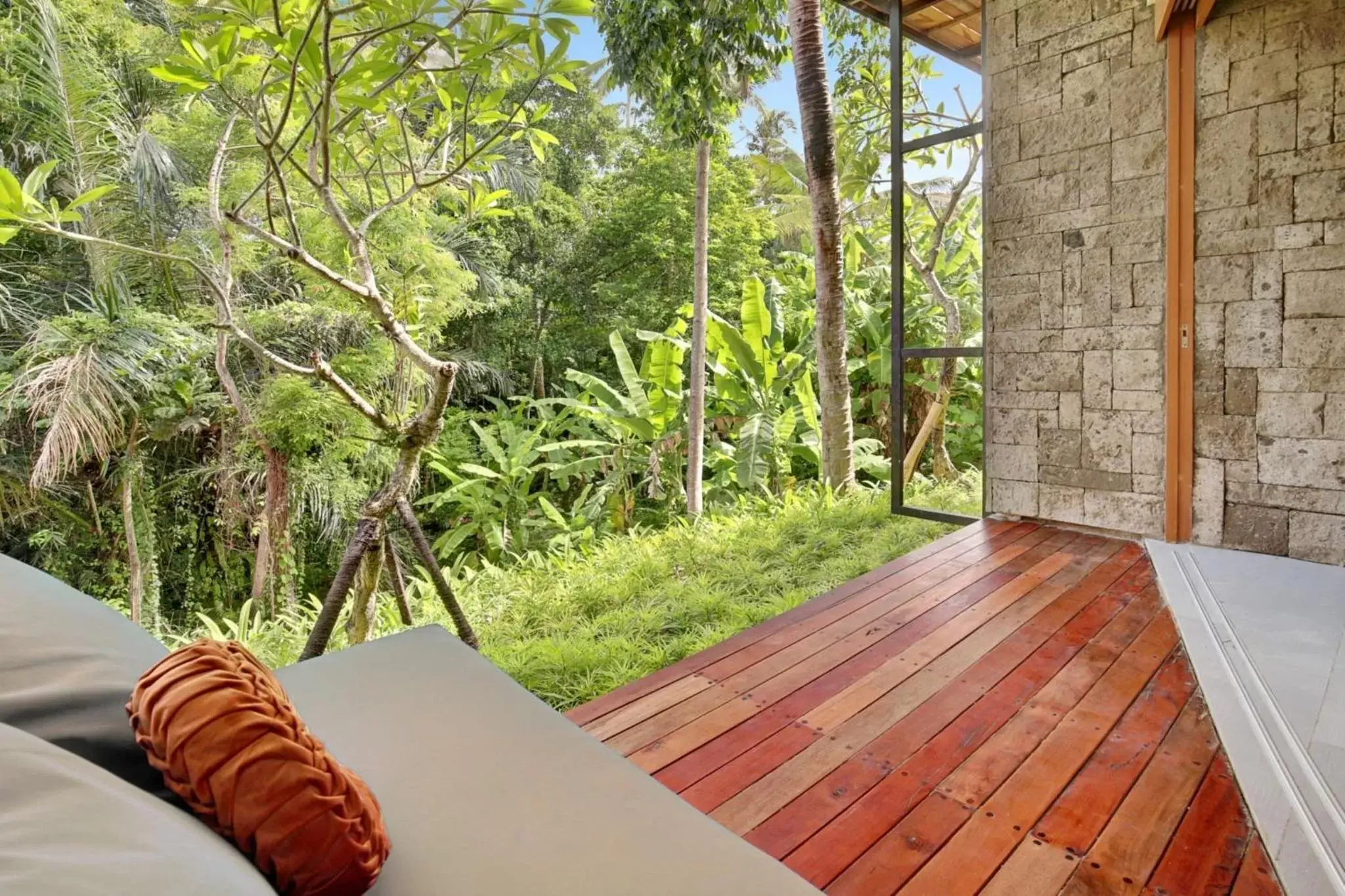 Balcony/Terrace in Kaamala Resort Ubud by Ini Vie Hospitality
