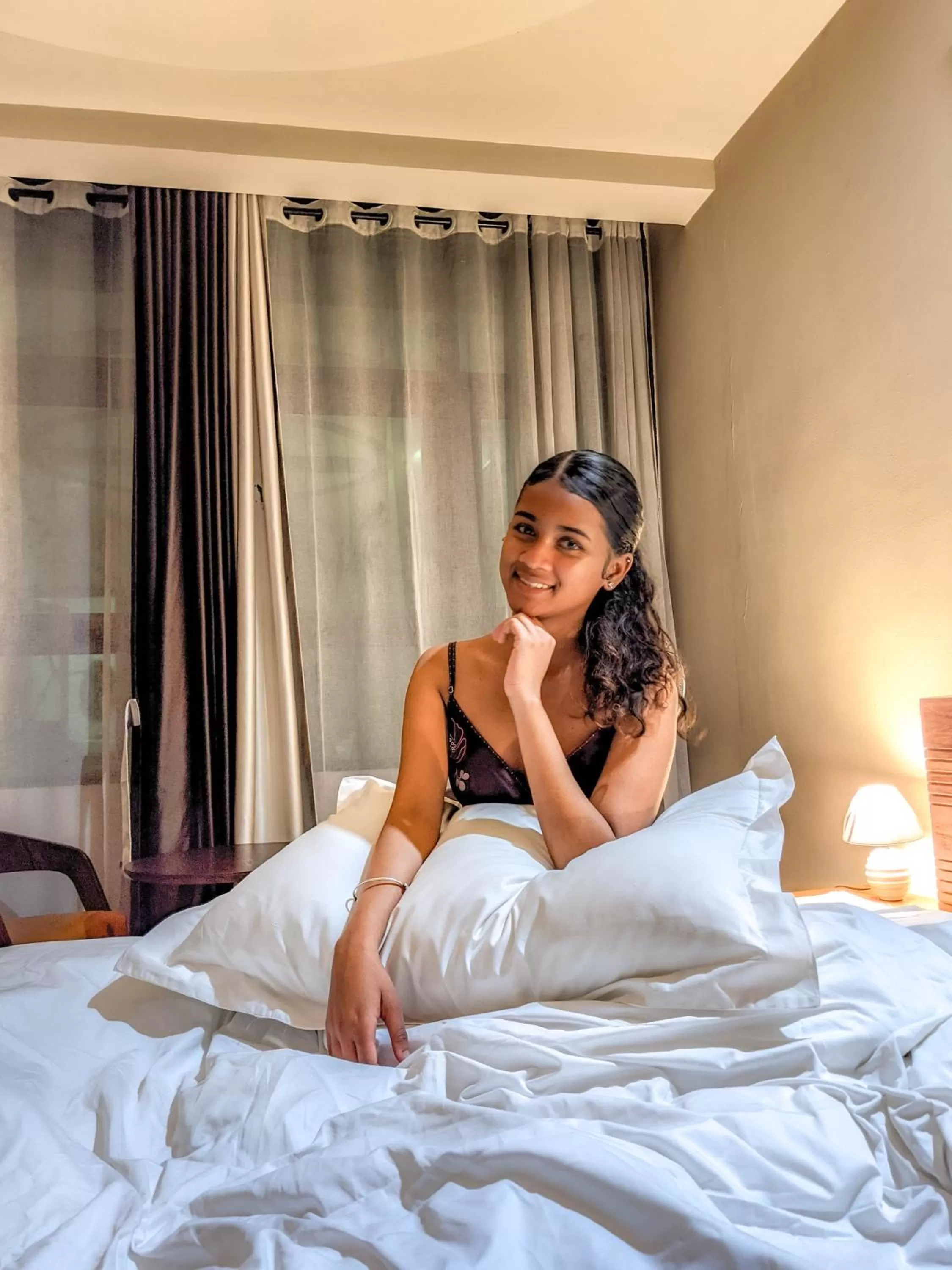 People, Bed in Valiha Hotel Antananarivo