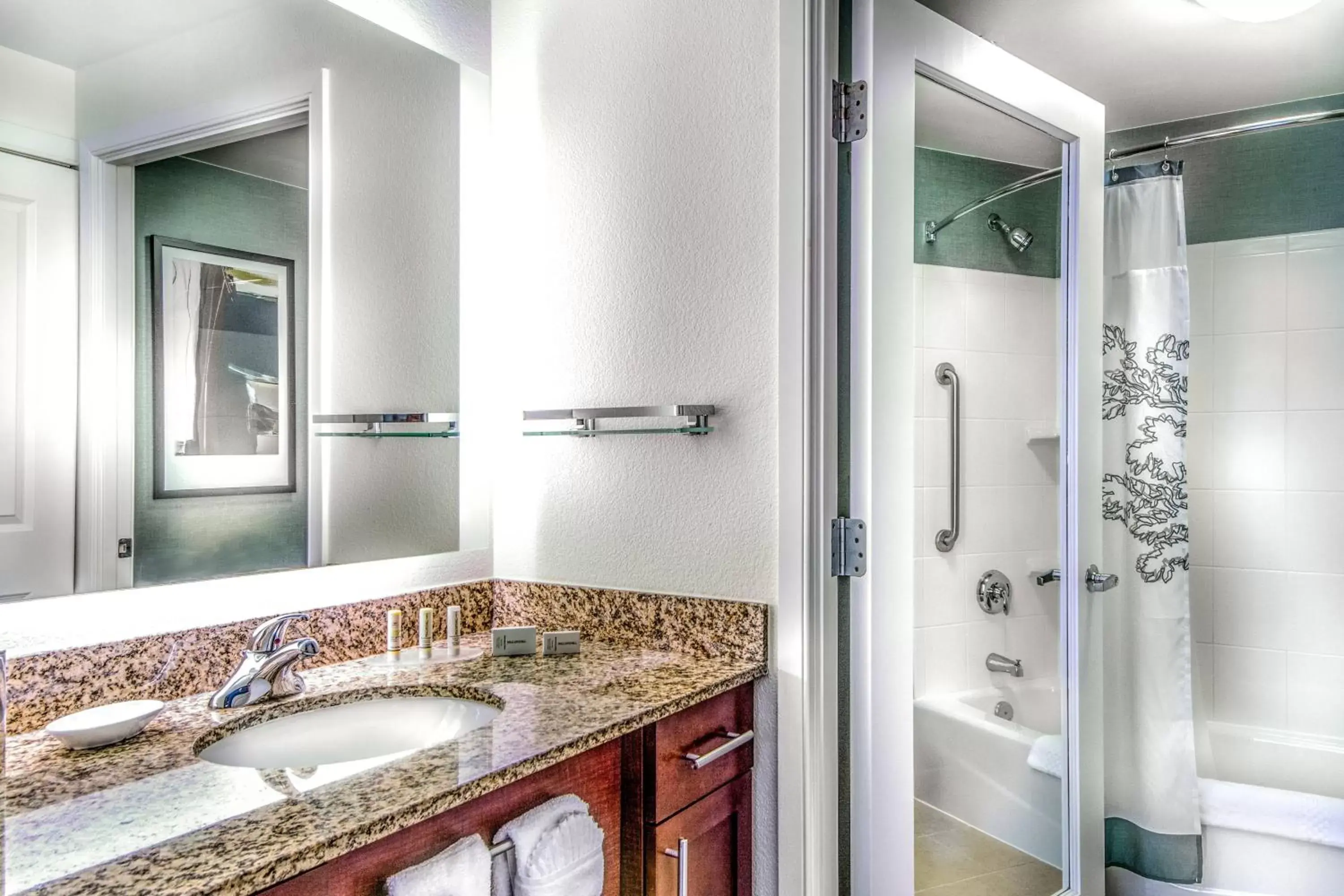 Bathroom in Residence Inn Arlington Courthouse