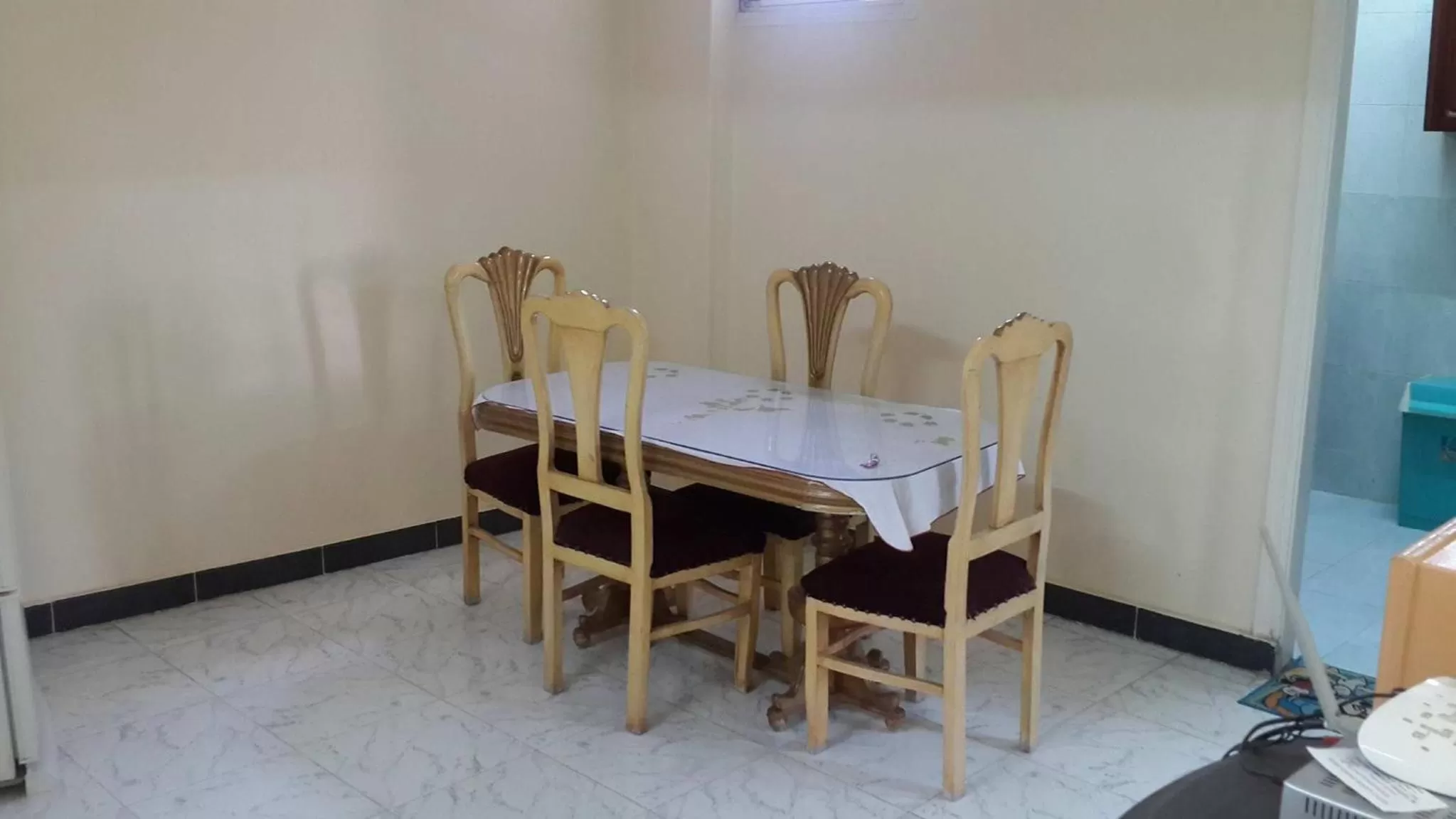 Dining area in Taharka Nubian House