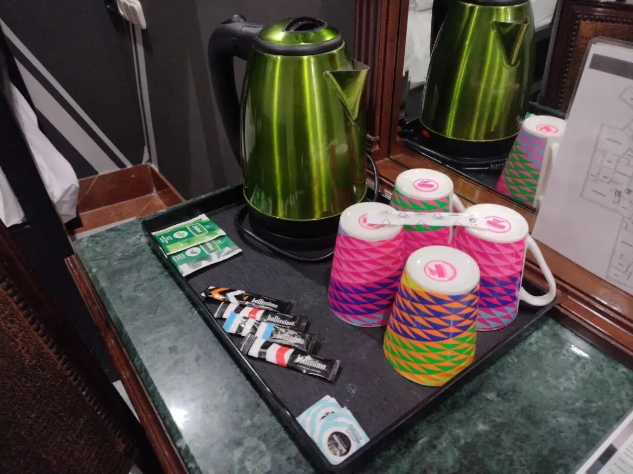 Coffee/tea facilities in Hotel Baco