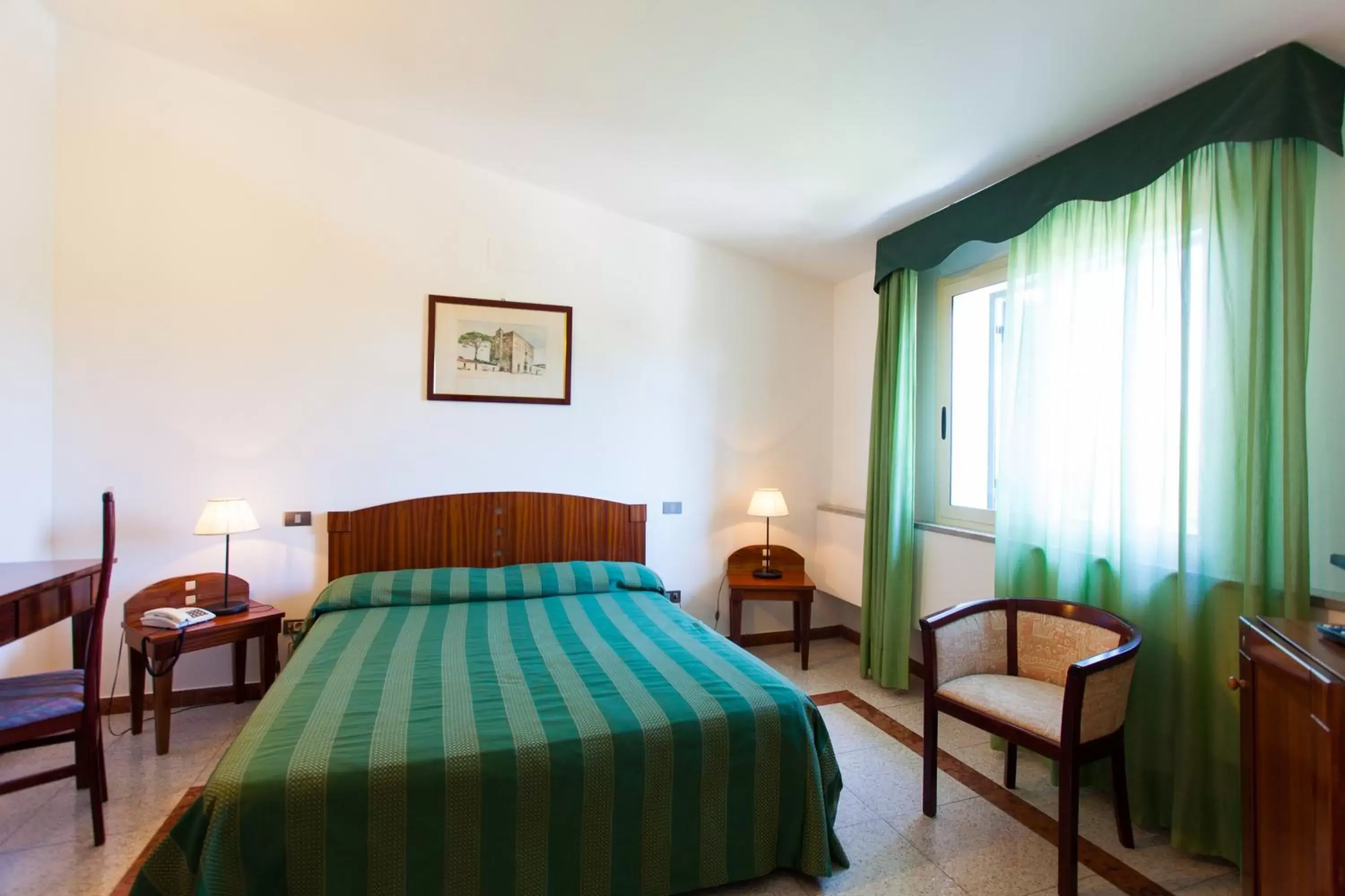 Bed in Hotel Villa d'Amato