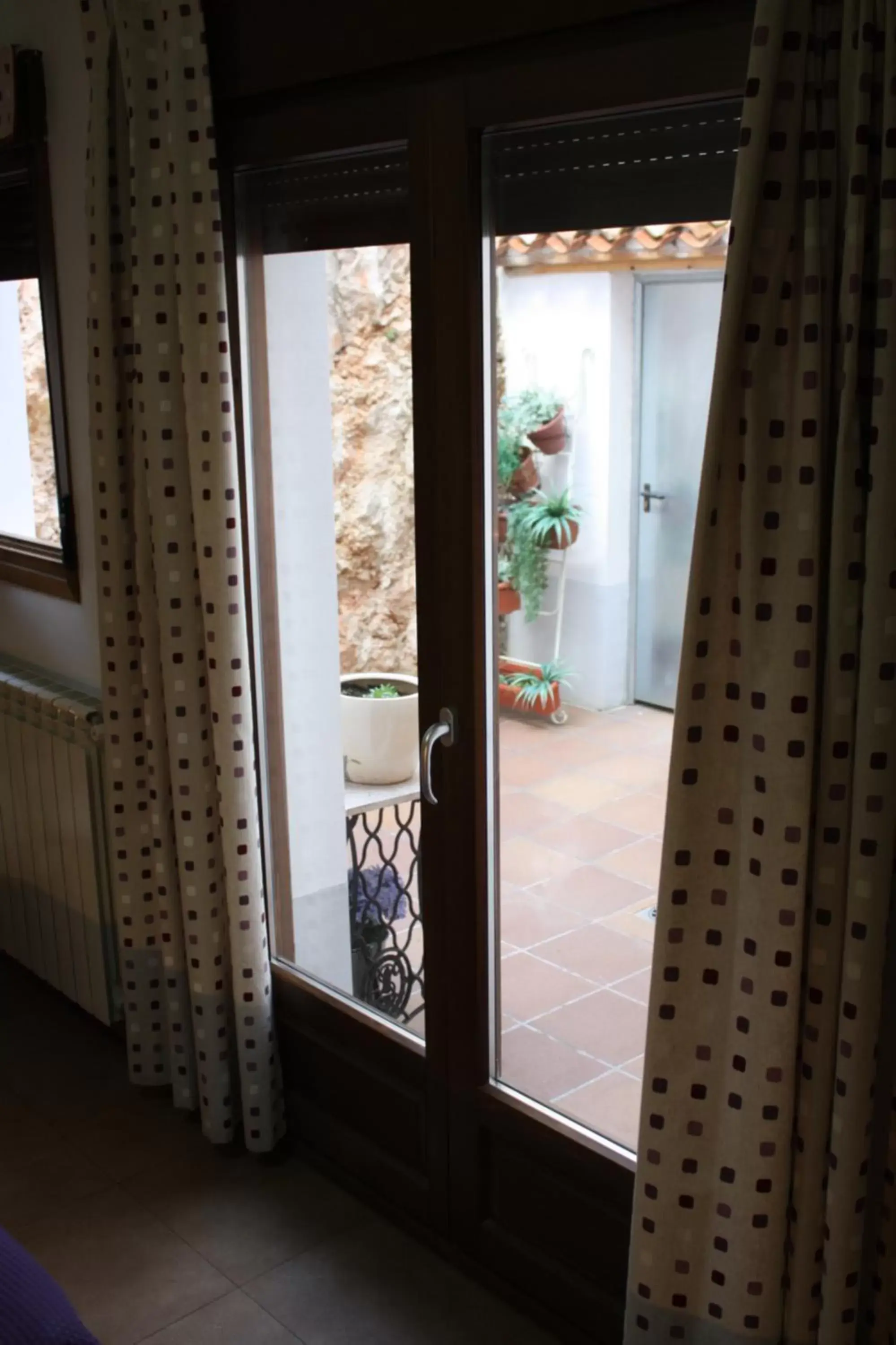 Balcony/Terrace in Hostal La Ribera del Júcar