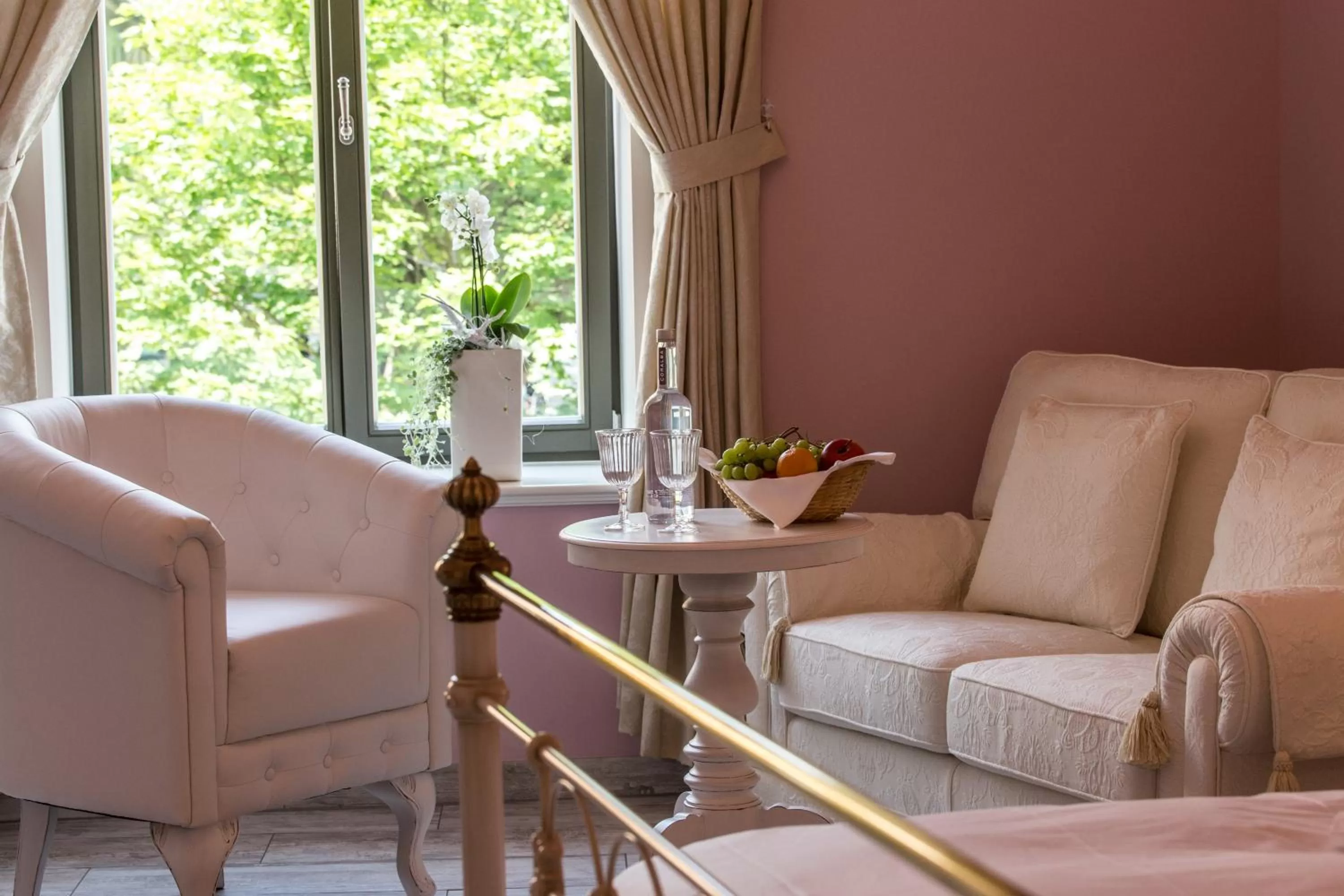 Decorative detail in Grande Albergo Giancarlo