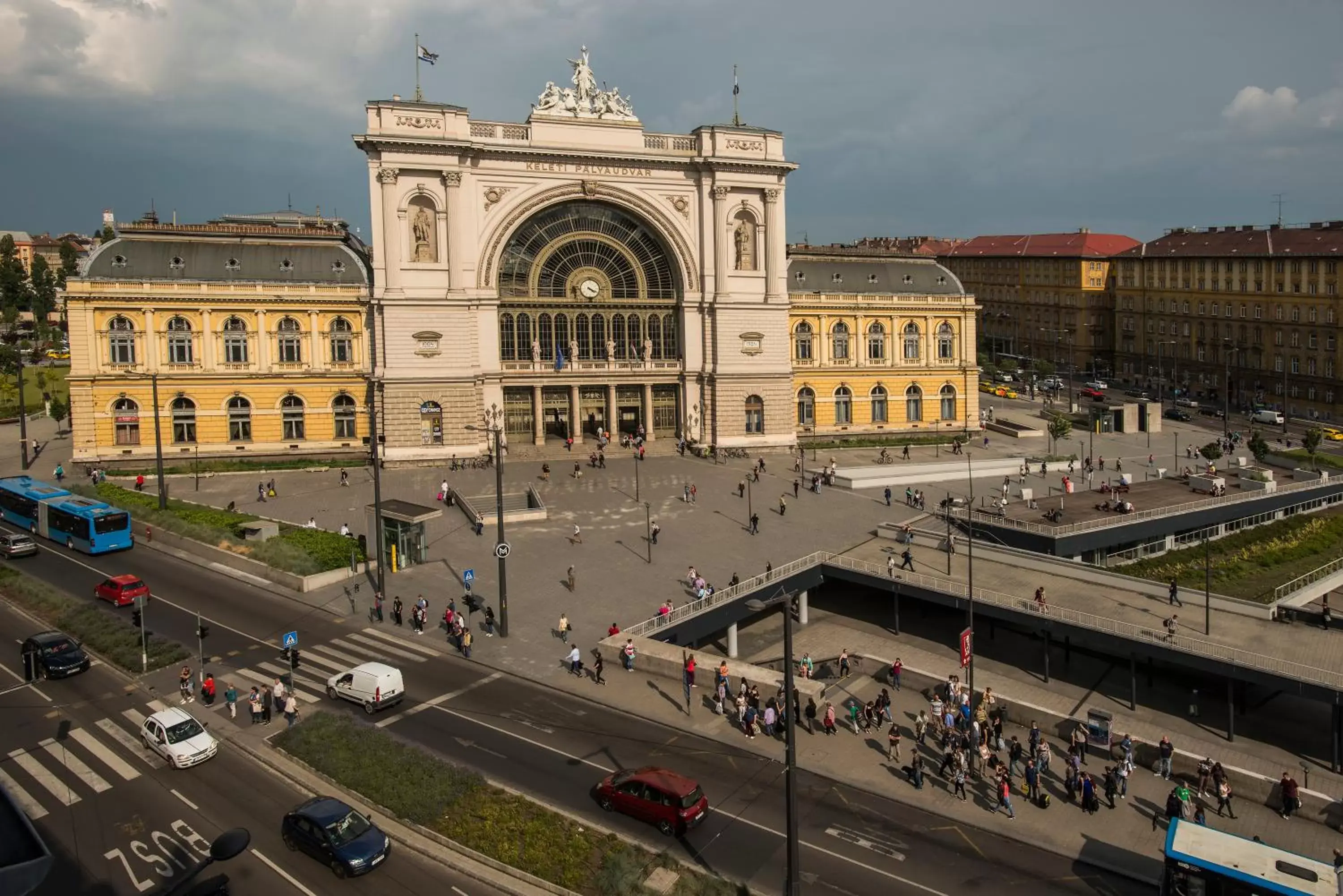 City view in Baross City Hotel - Budapest