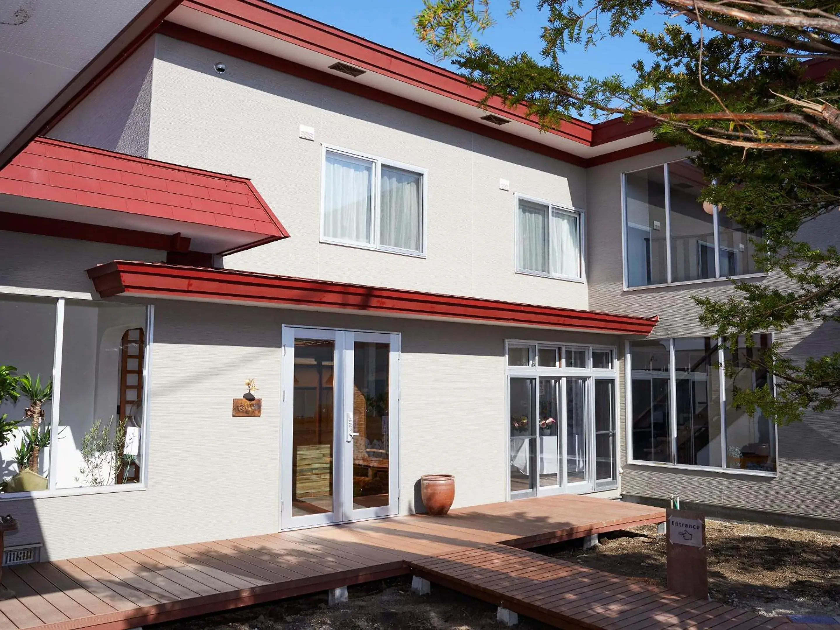 Property building in haku hostel Property building in haku hostel