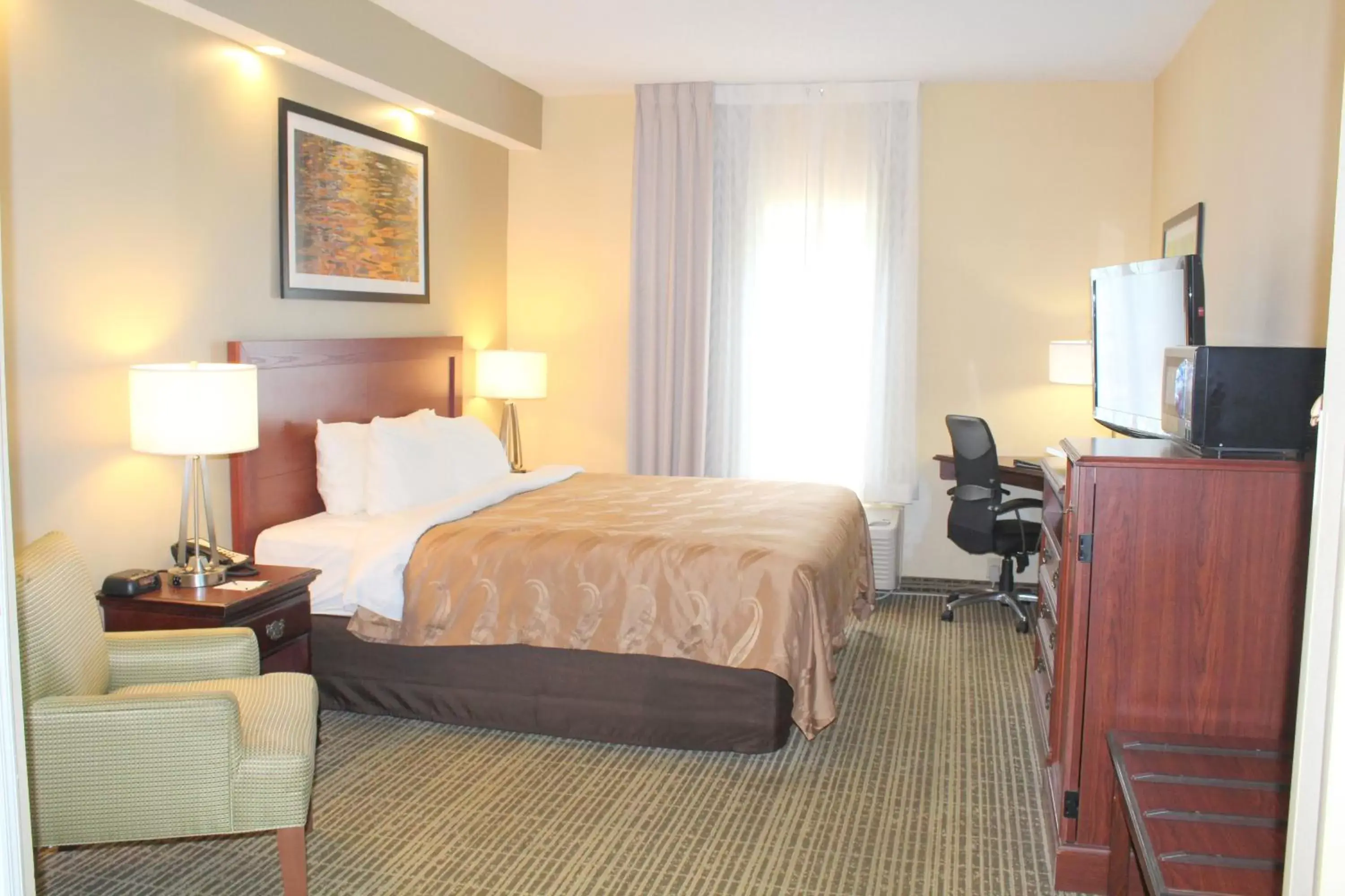 Photo of the whole room, Bed in Quality Inn Lake City