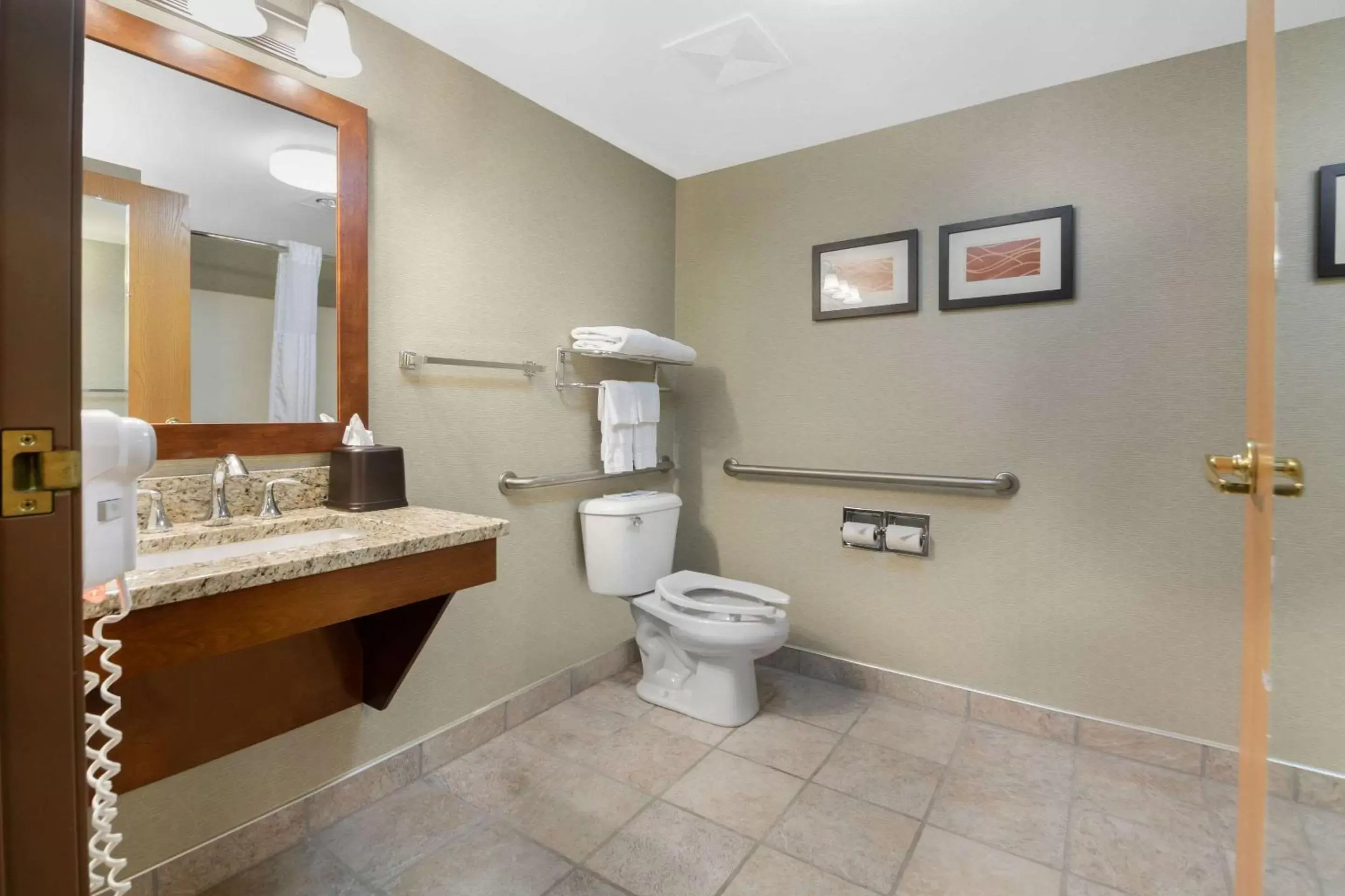 Bathroom in Comfort Inn Iron Mountain