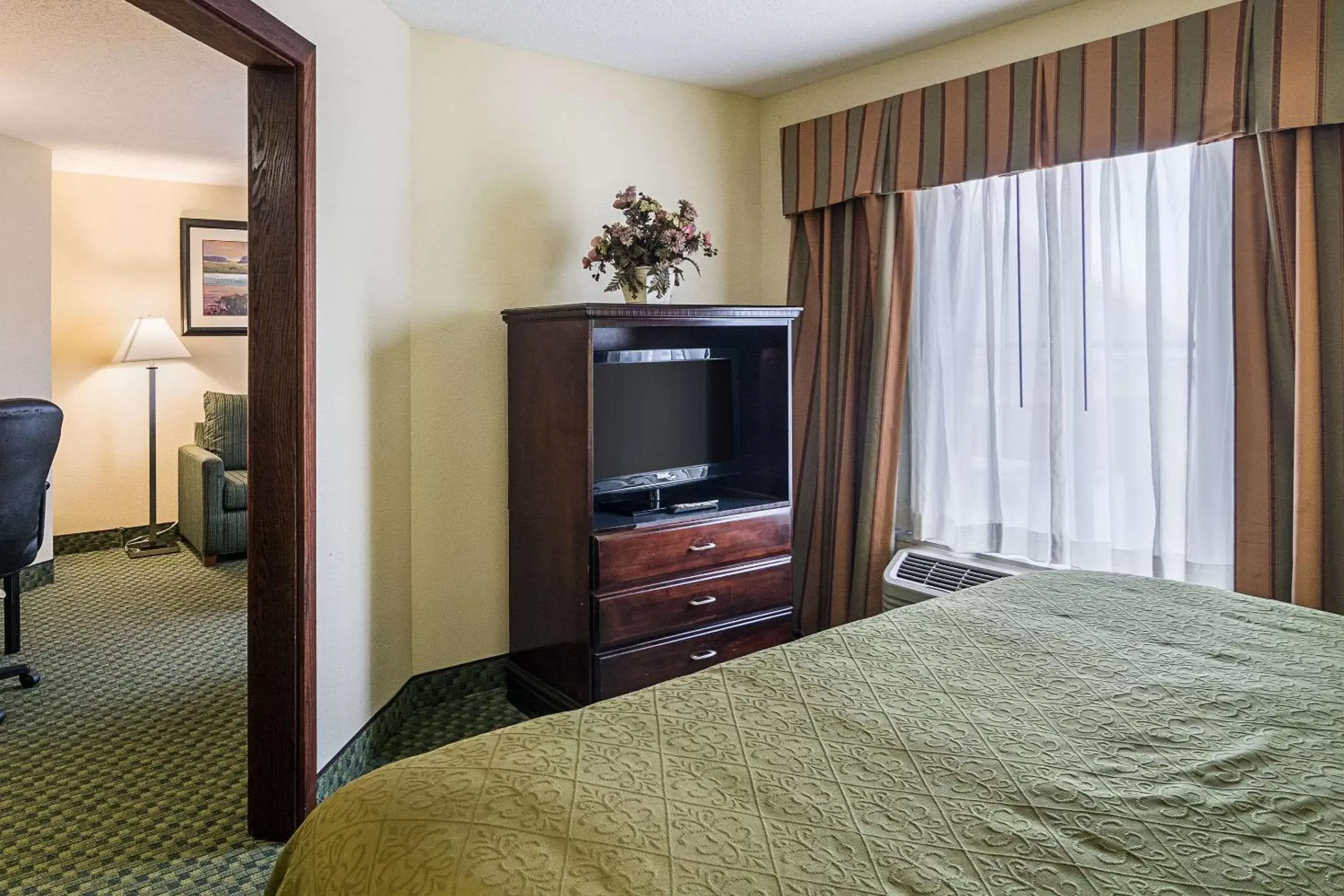 Photo of the whole room, TV/Entertainment Center in Quality Inn and Suites Harvey