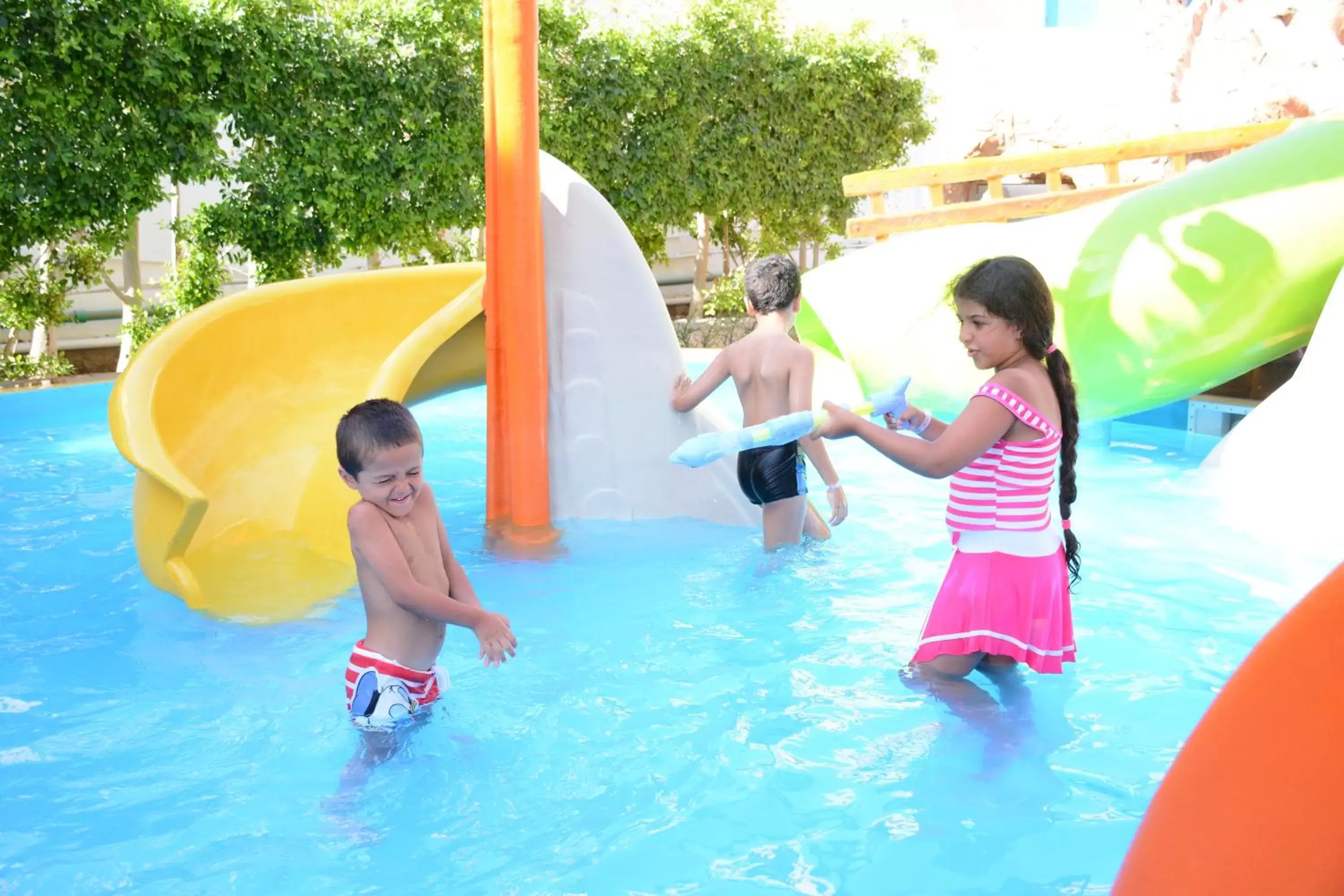 Swimming pool, Children in MinaMark Beach Resort for Families and Couples Only