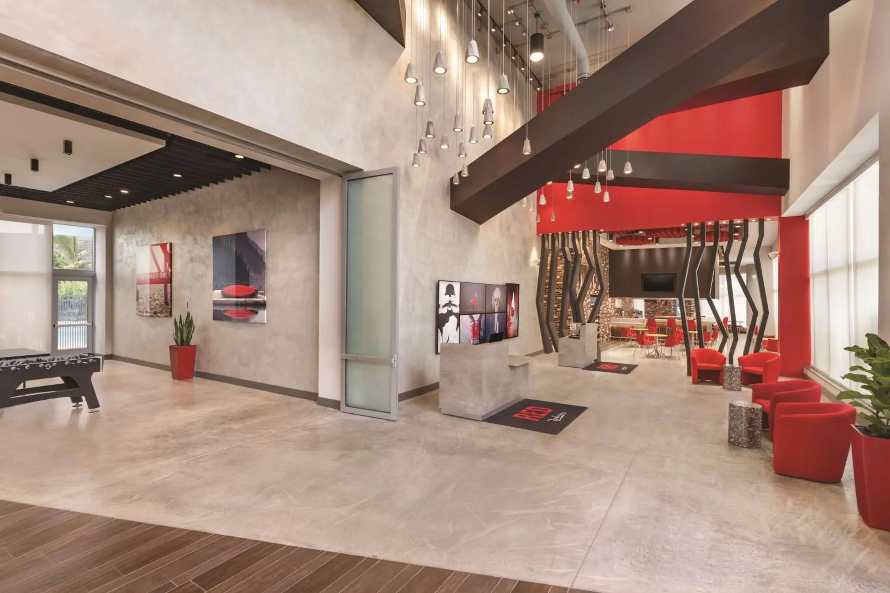 Lobby or reception, Lobby/Reception in Radisson RED Miami Airport