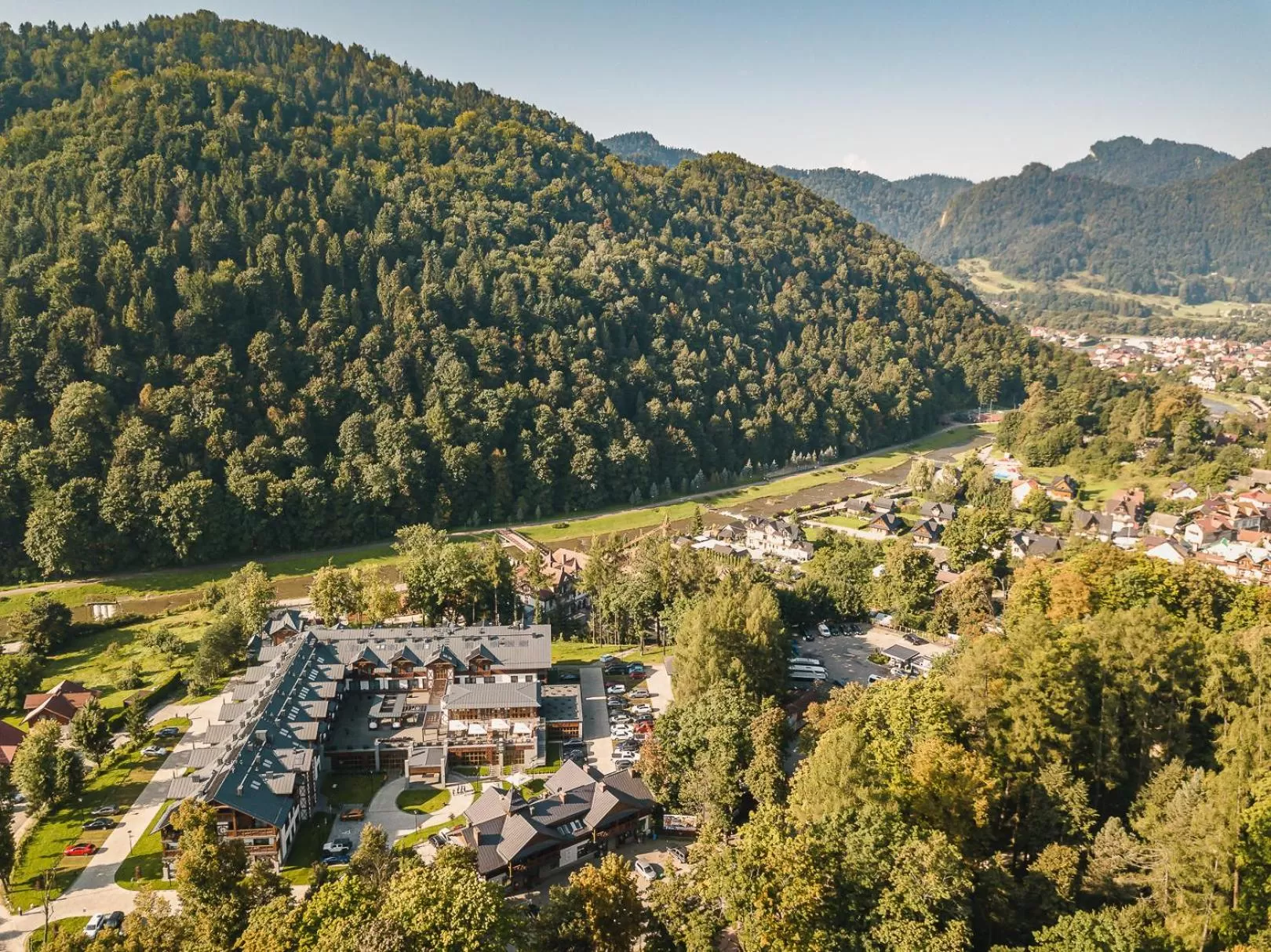 Bird's eye view in Szczawnica Park Resort & Spa