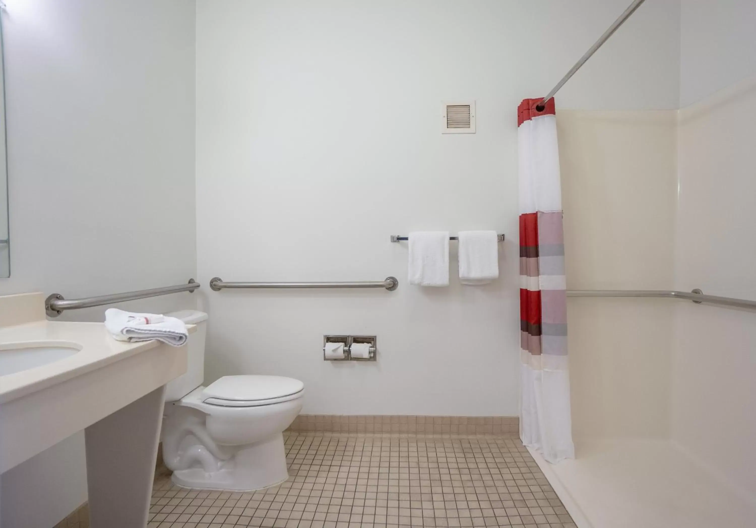 Bathroom in Red Roof Inn & Suites Indianapolis Airport