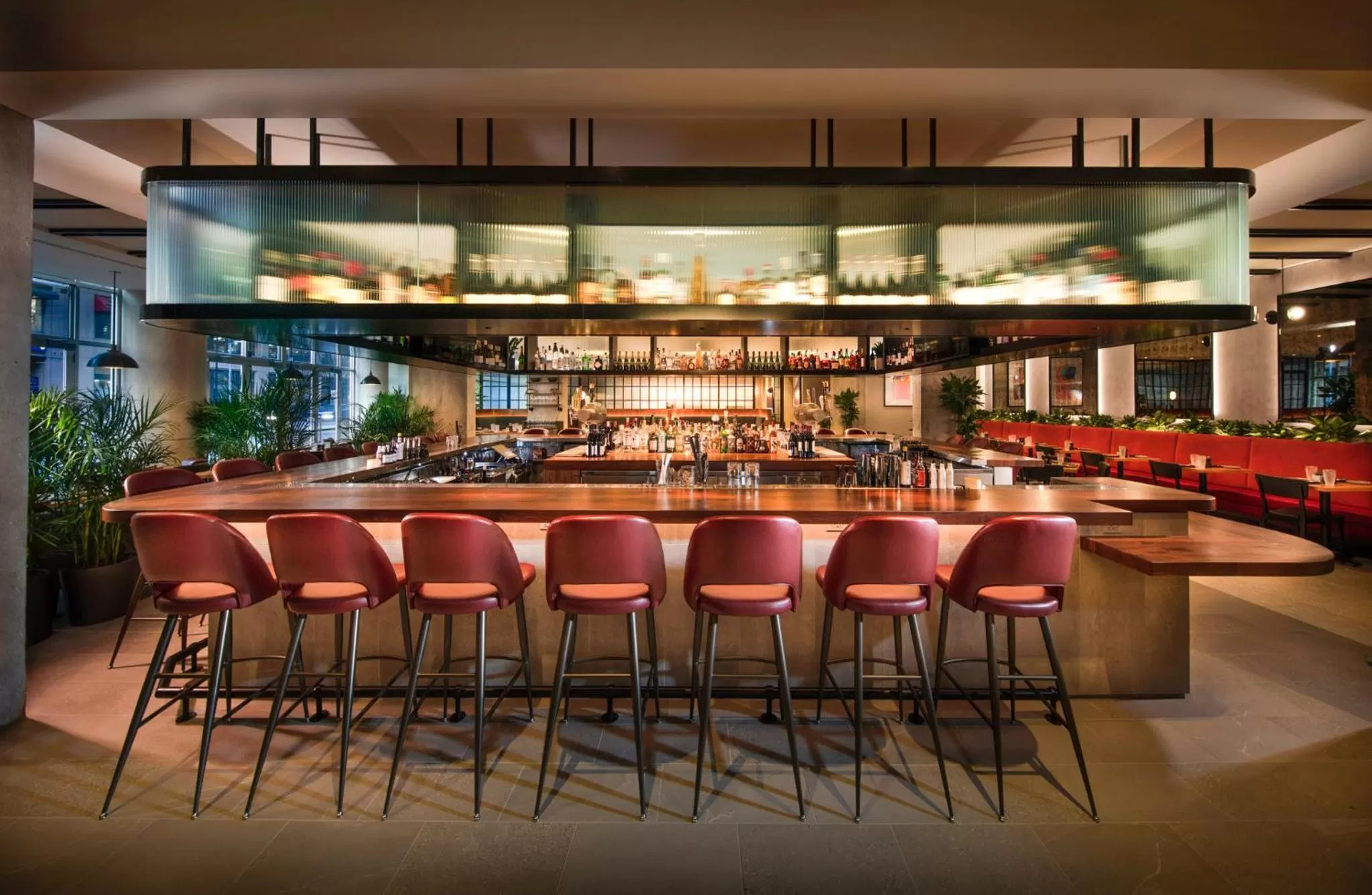 Patio in The Colonnade Hotel