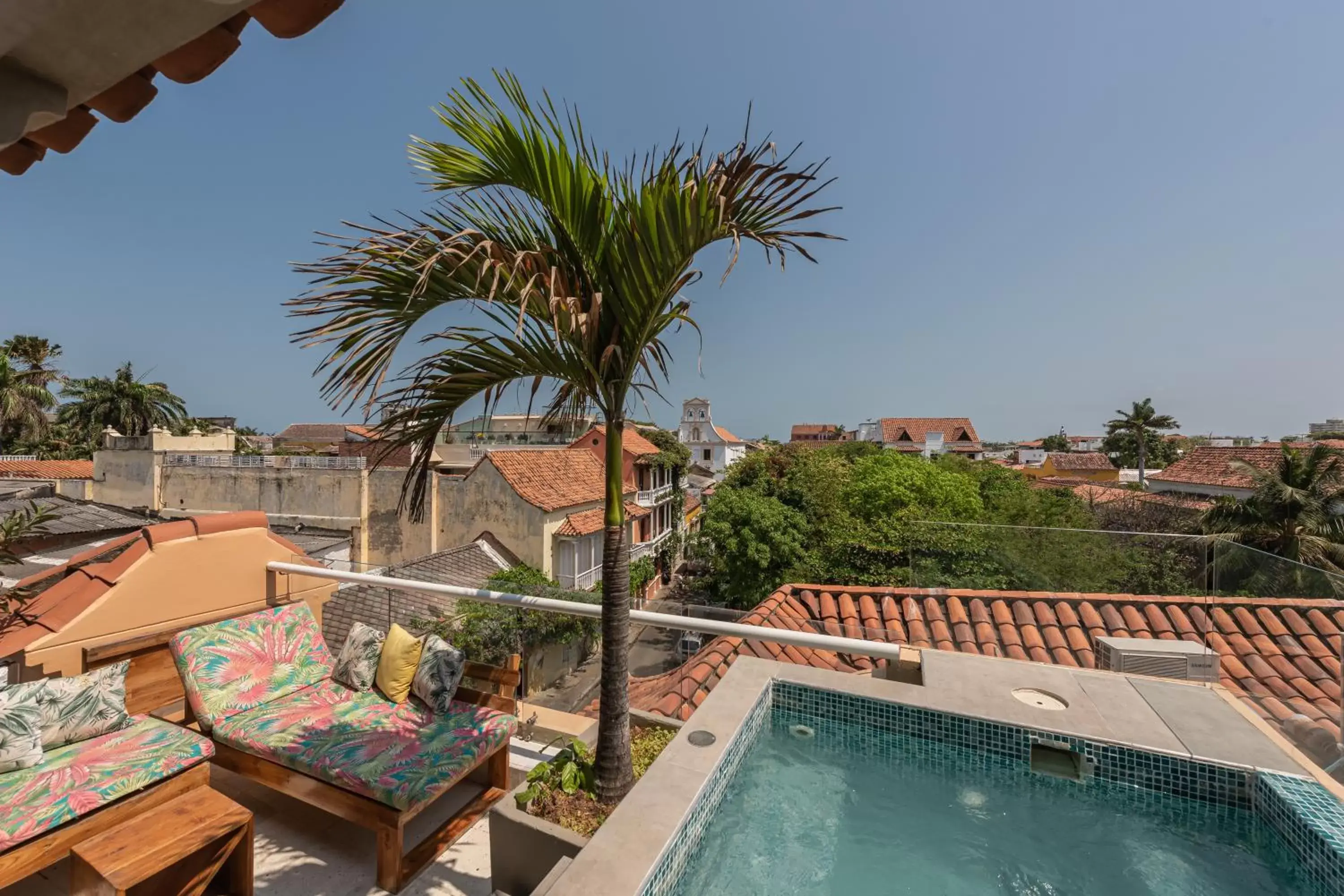 Pool View in Townhouse Boutique Hotel