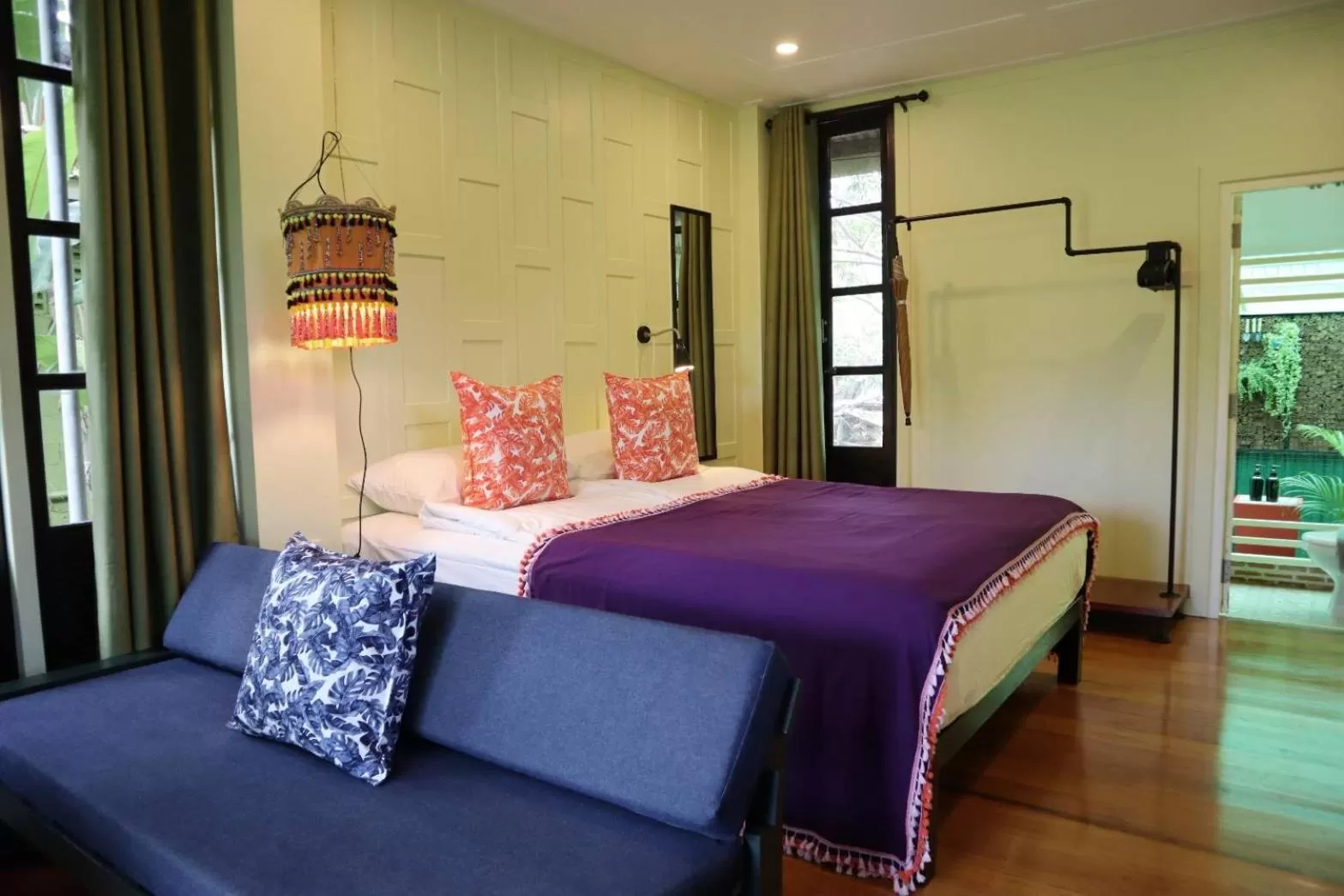 Bedroom, Bed in Baan Bua Cottage SHA EXTRA PLUS B5510