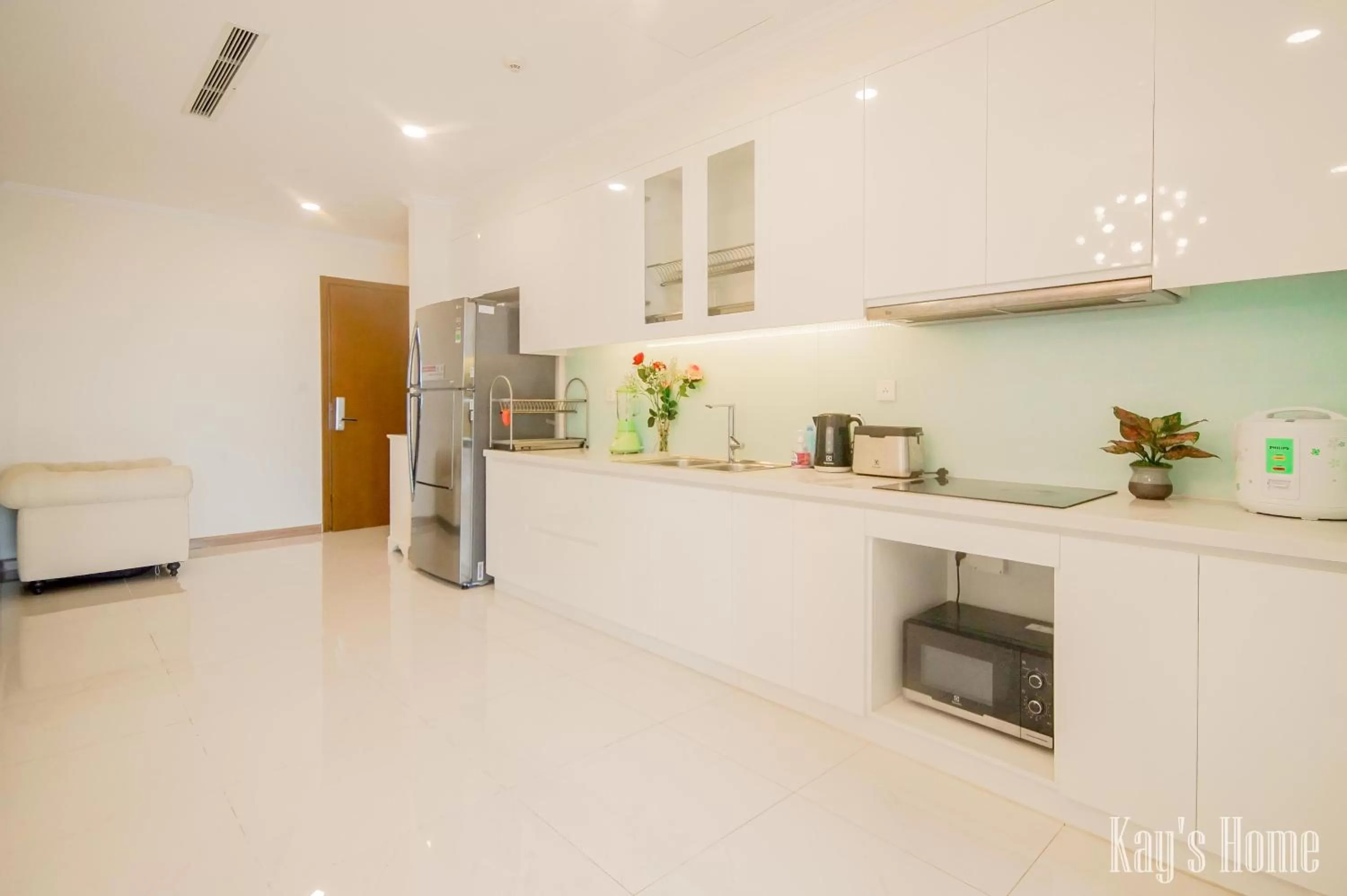 Kitchen or kitchenette, Kitchen/Kitchenette in Vinhomes Central Park-Nice Homes