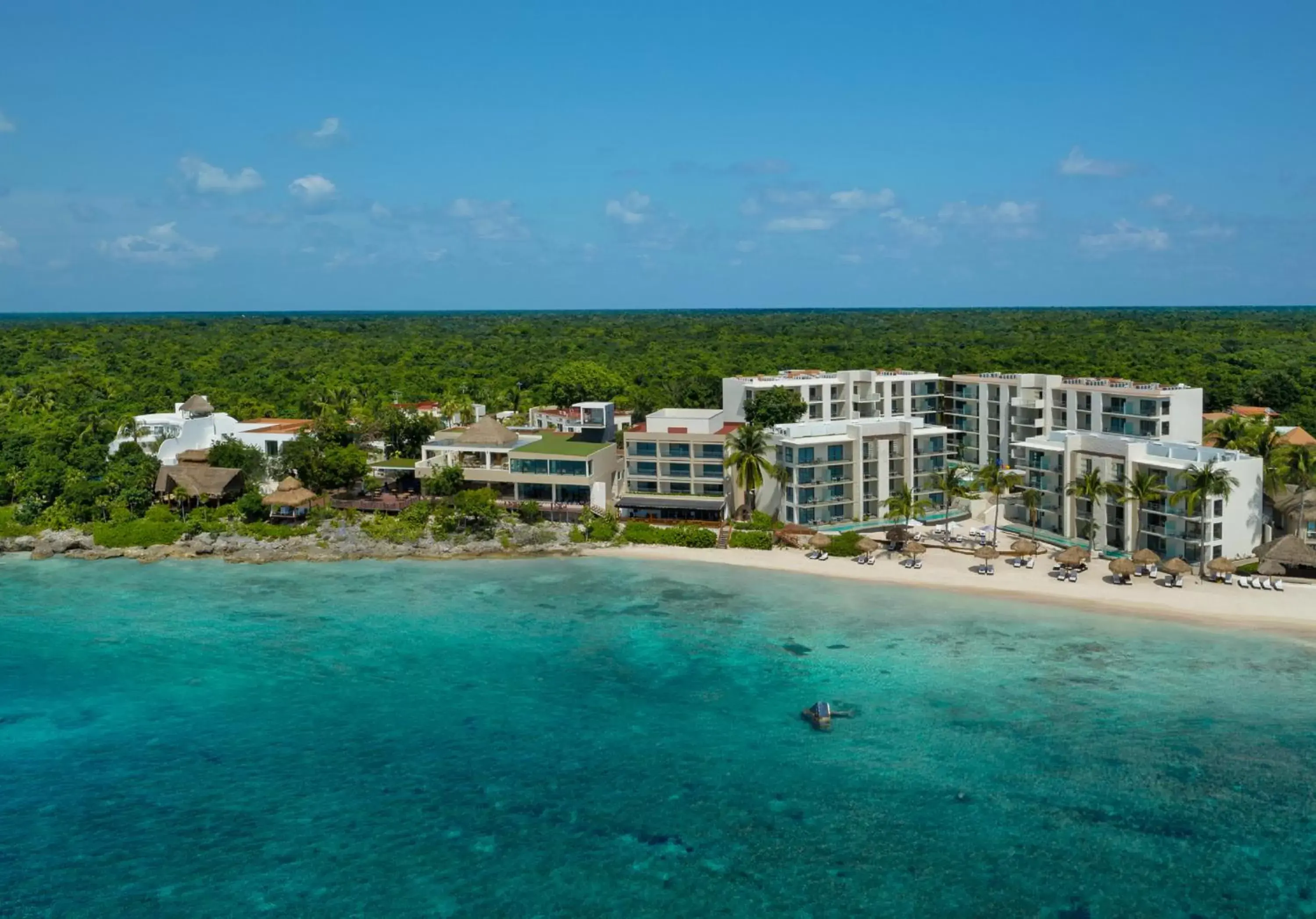 Area and facilities, Bird's-eye View in Dreams Cozumel Cape Resort & Spa